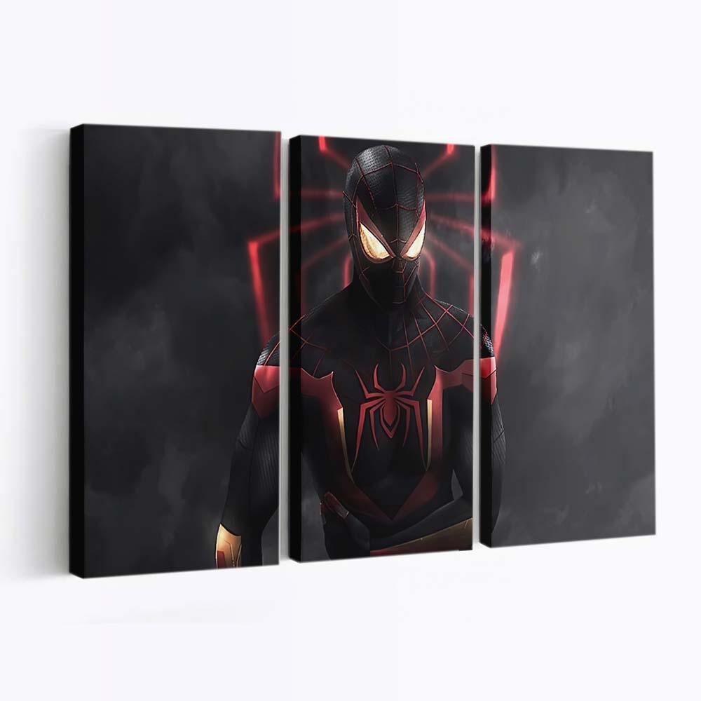 Spider Man roter Anzug Leinwandbild - Wanddeko