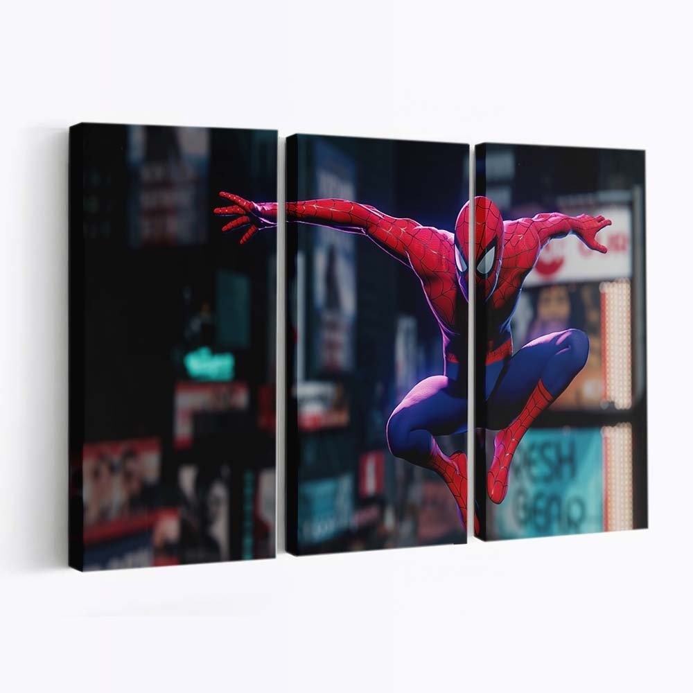 Spider Man Remastered 3 Leinwandbild - Wanddeko