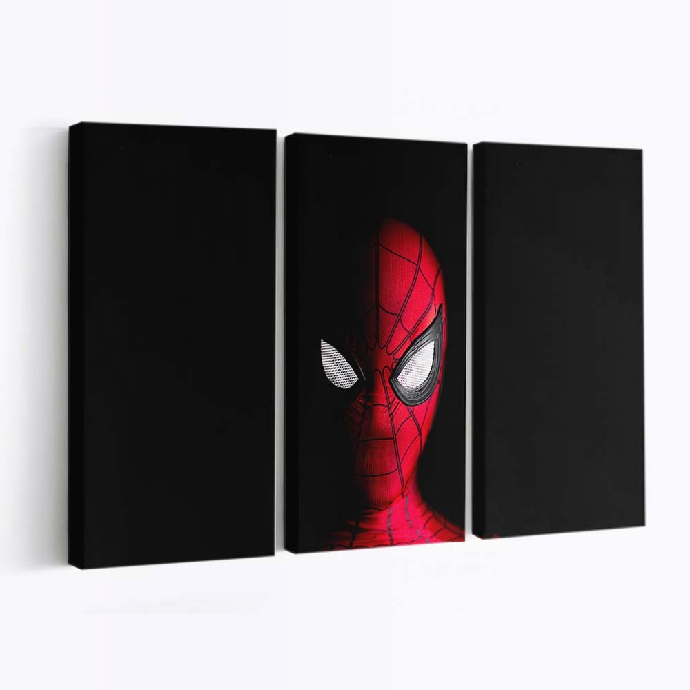 Spider Man Selbstporträt Leinwandbild - Wanddeko