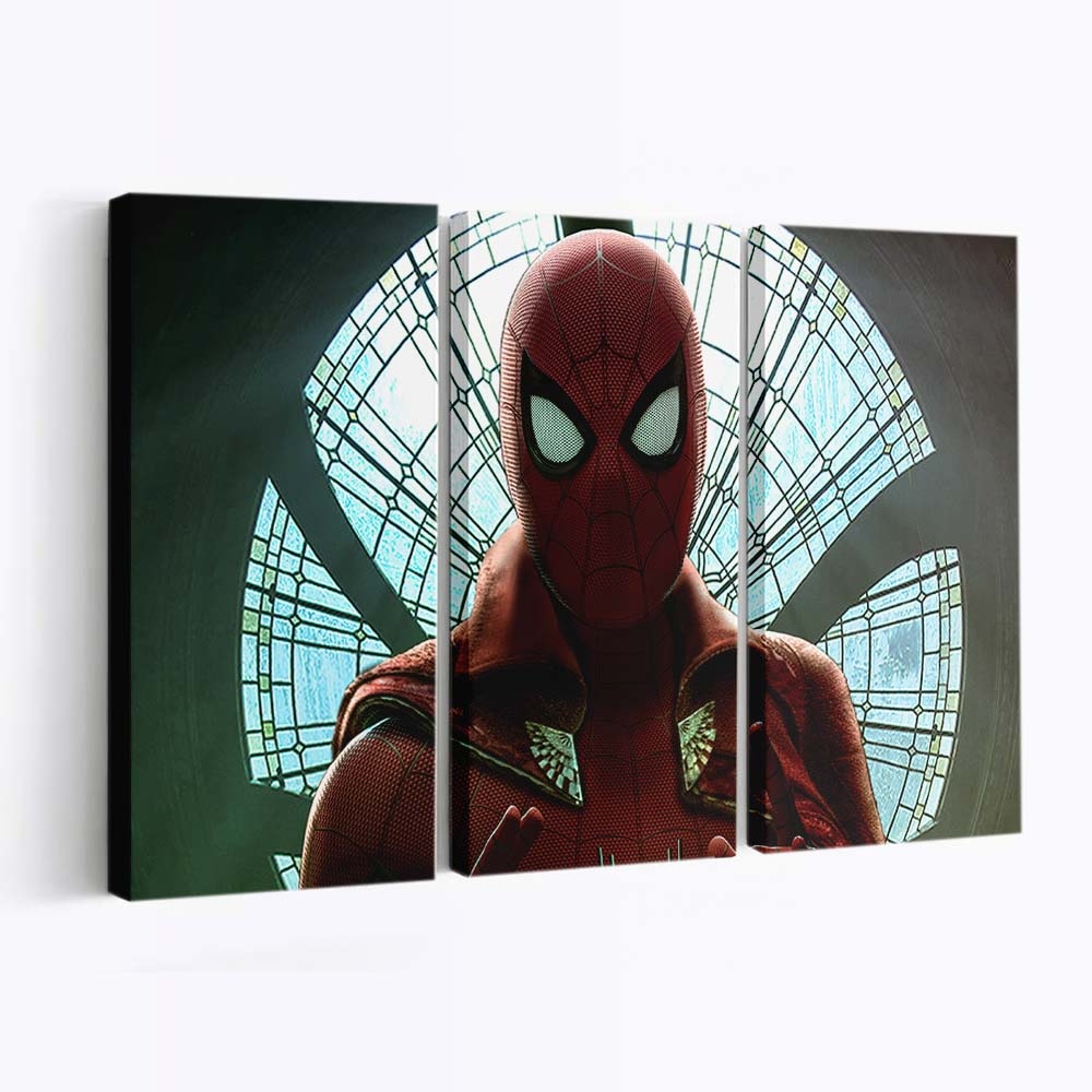 Spider Man Web Suit Leinwandbild - Wanddeko