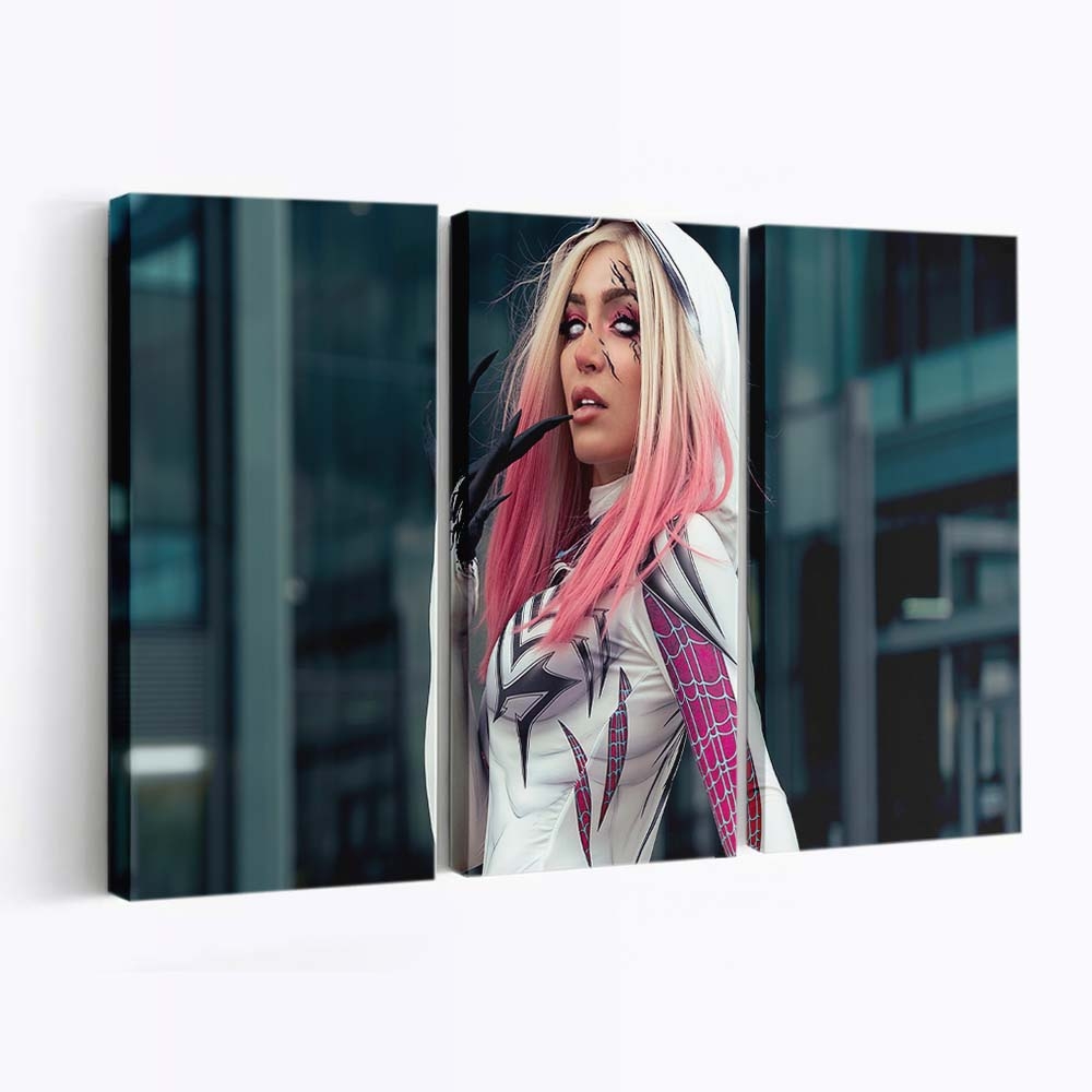 Symbiote Spider Man Venom Cosplay Leinwandbild - Wanddeko