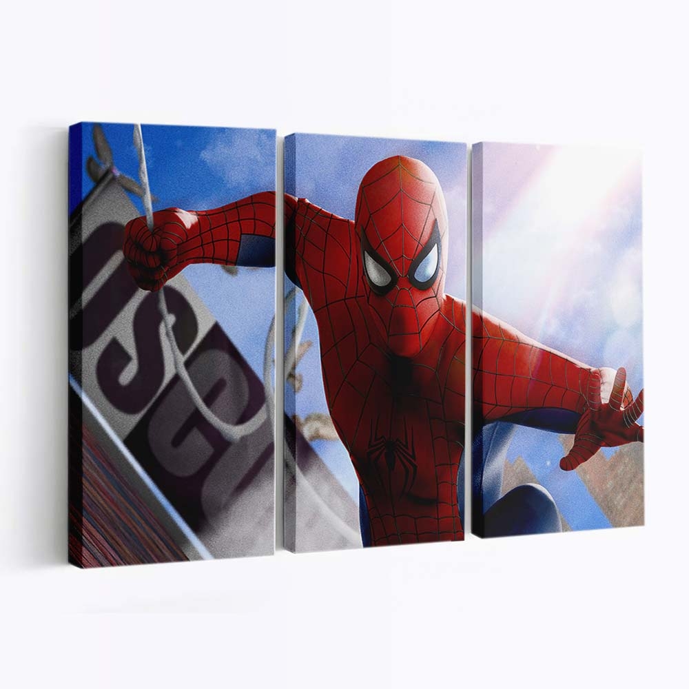 The Amazing Spider Man Comicbuch Cover Leinwandbild - Wanddeko