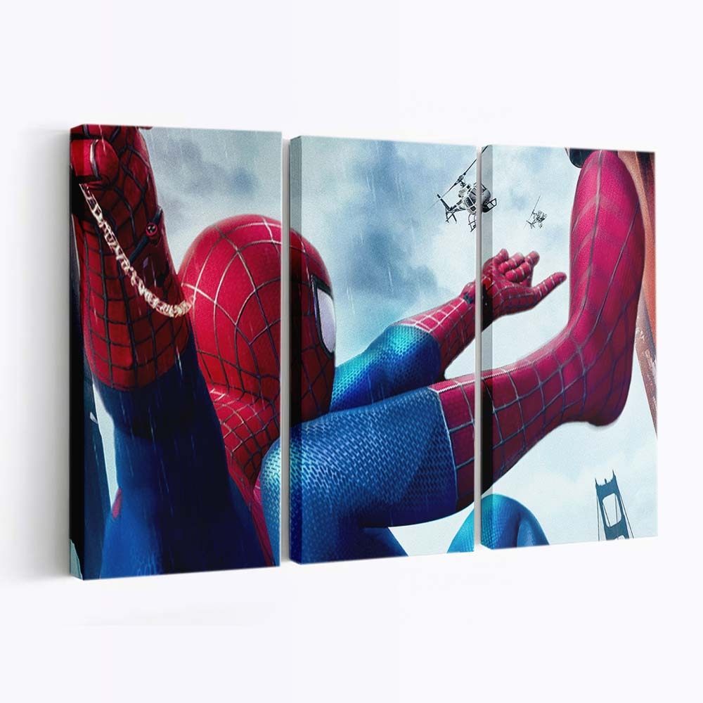Der erstaunliche Spider Man 3 Leinwandbild - Wanddeko