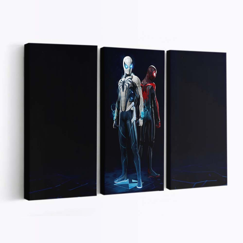 Der Cryo Spider Man Anzug in Spider Man 2 Leinwandbild - Wanddeko