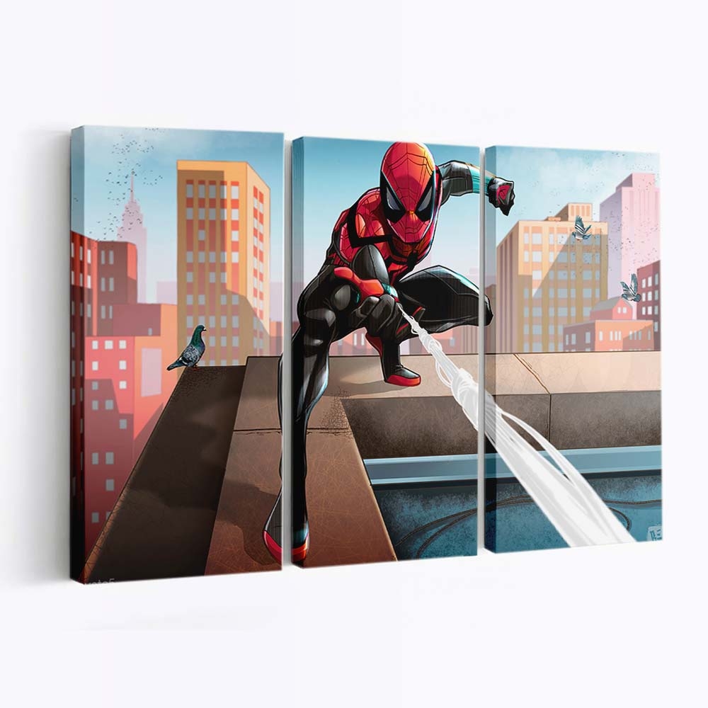 Der Superior Spider Man Leinwandbild - Wanddeko