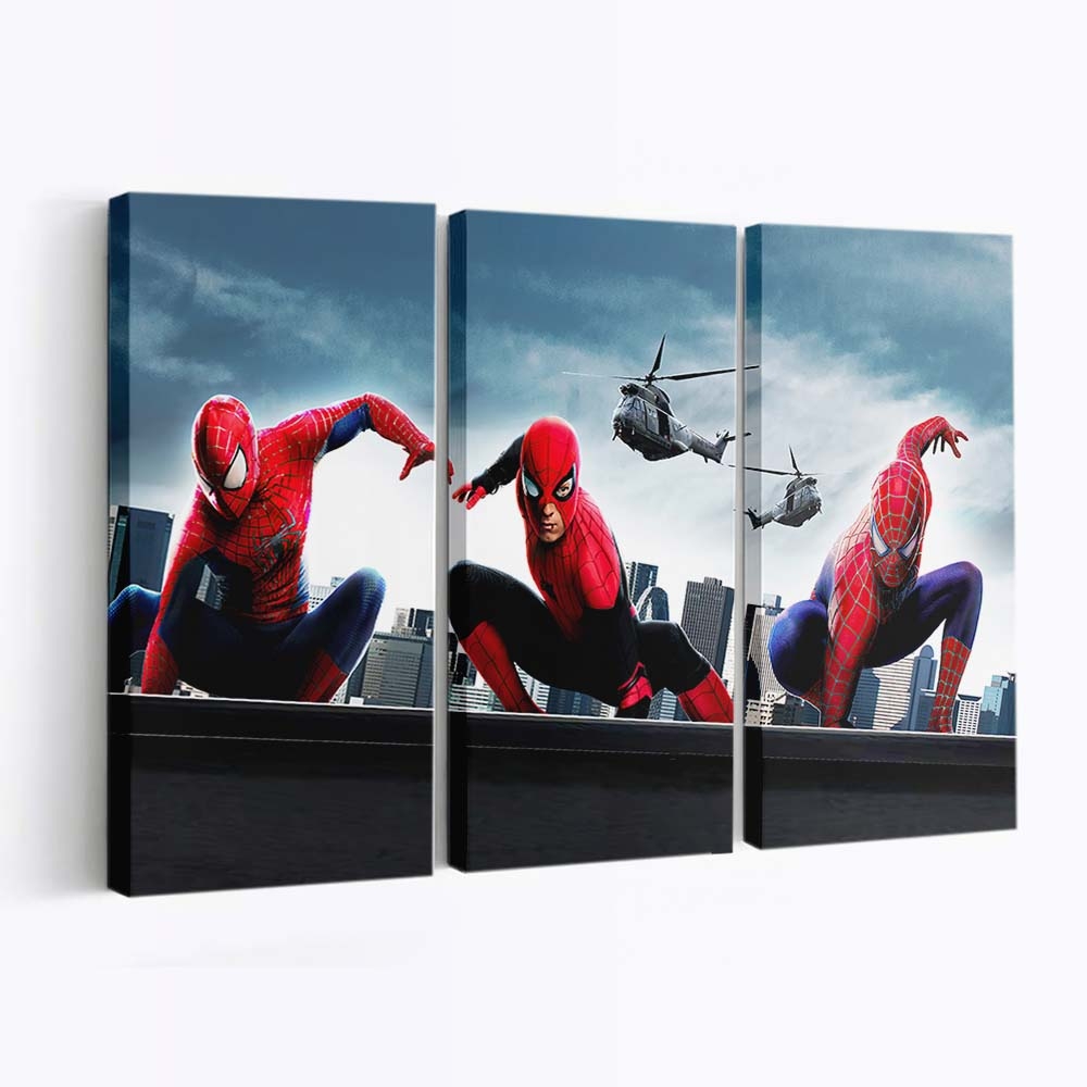 Untitled Spider Man Far From Home Sequel Leinwandbild - Wanddeko