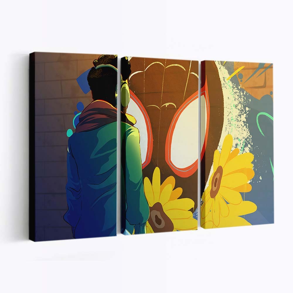 Du bist die Sonnenblume Leinwandbild - Wanddeko