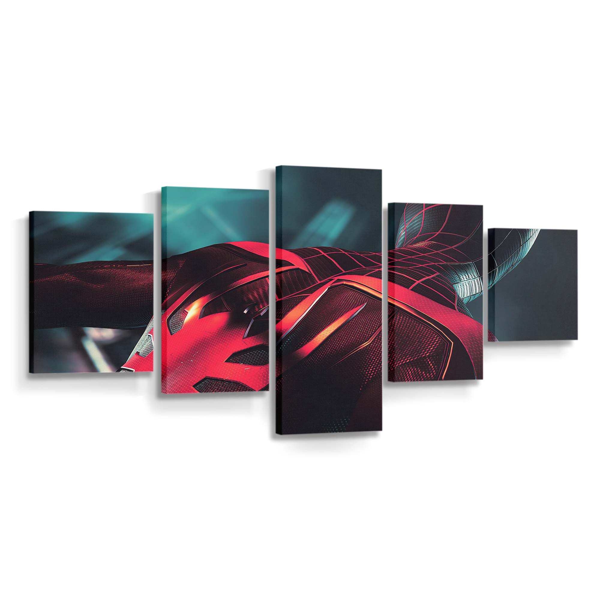 2022 Spider Man Miles Morales Leinwandbild - Wanddeko Spider-Man Leinwandbild