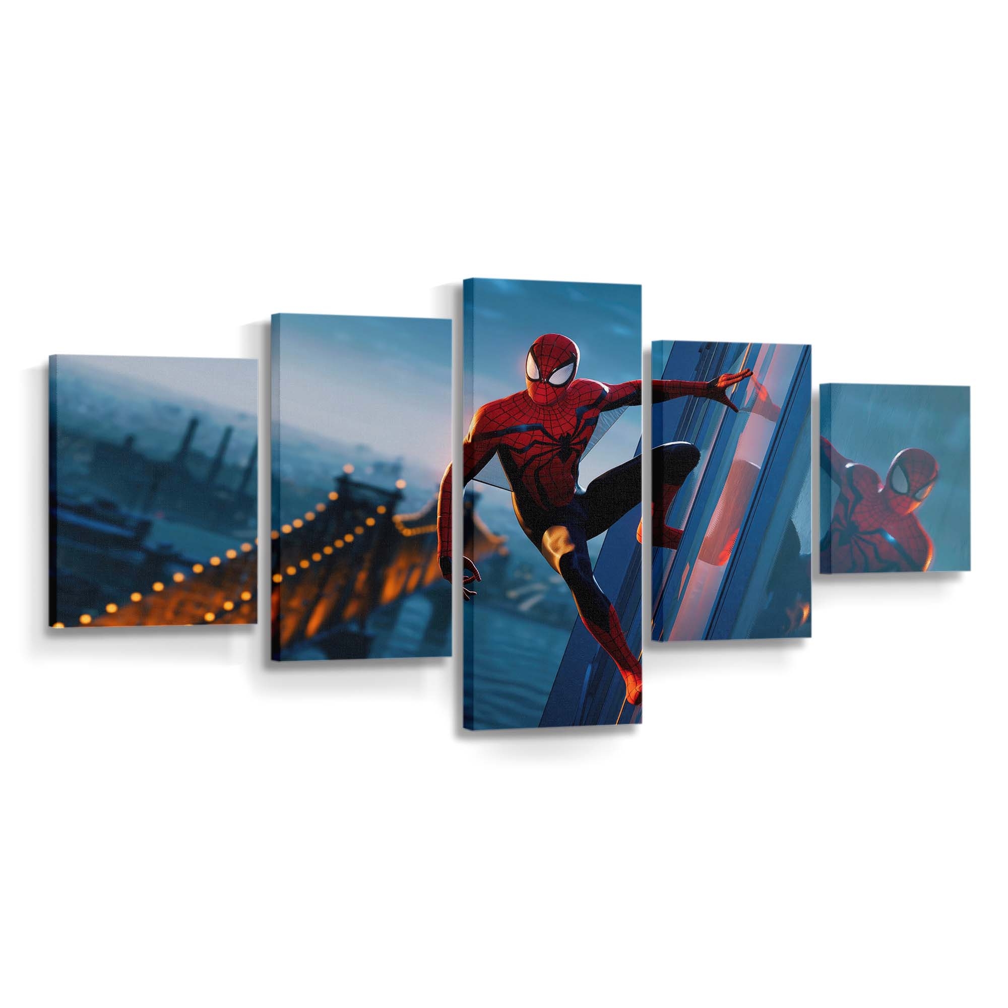 2024 Marvels Spider Man 2 Leinwandbild - Wanddeko Spider-Man Leinwandbild