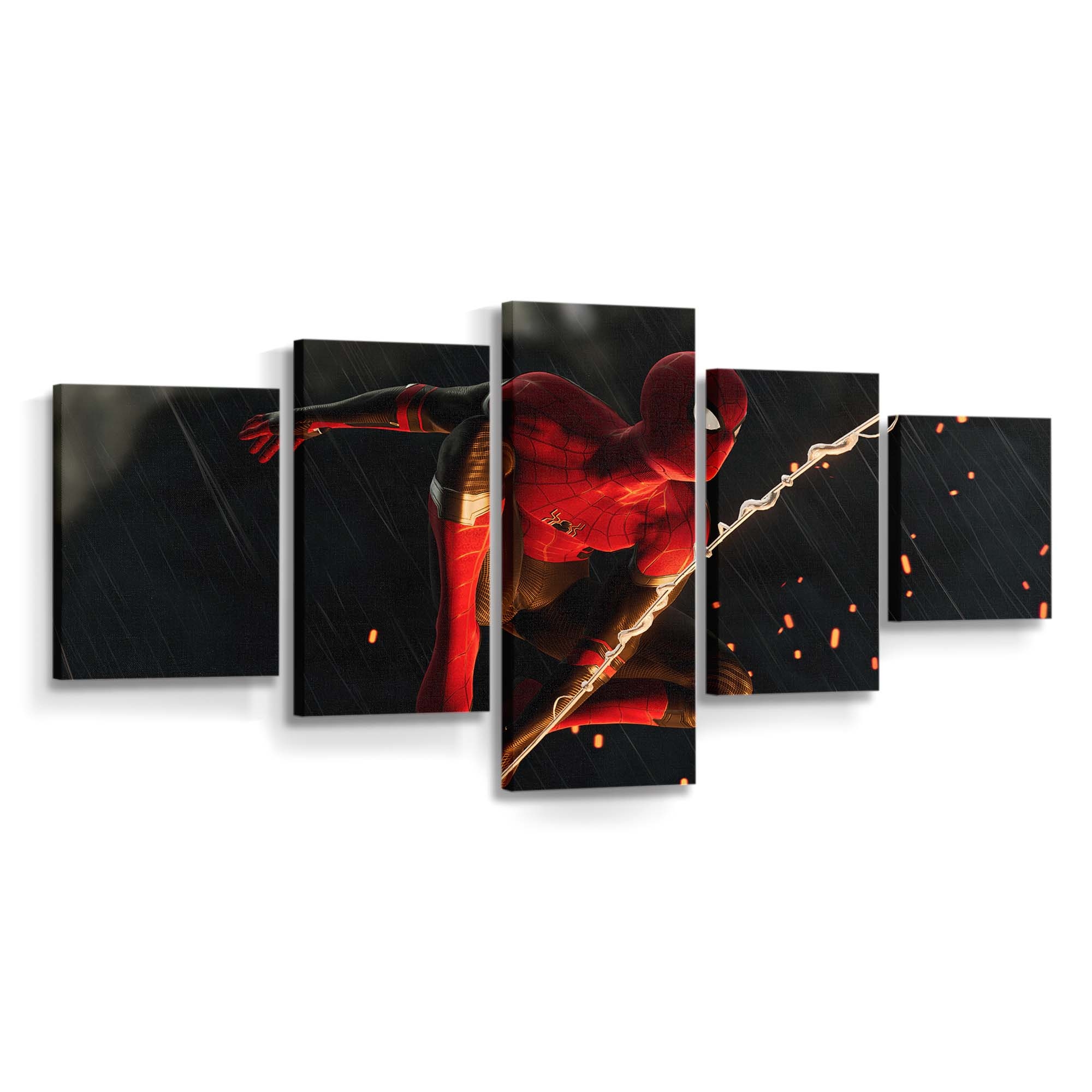 Spider Man 2020 Leinwandbild - Wanddeko Spider-Man Leinwandbild
