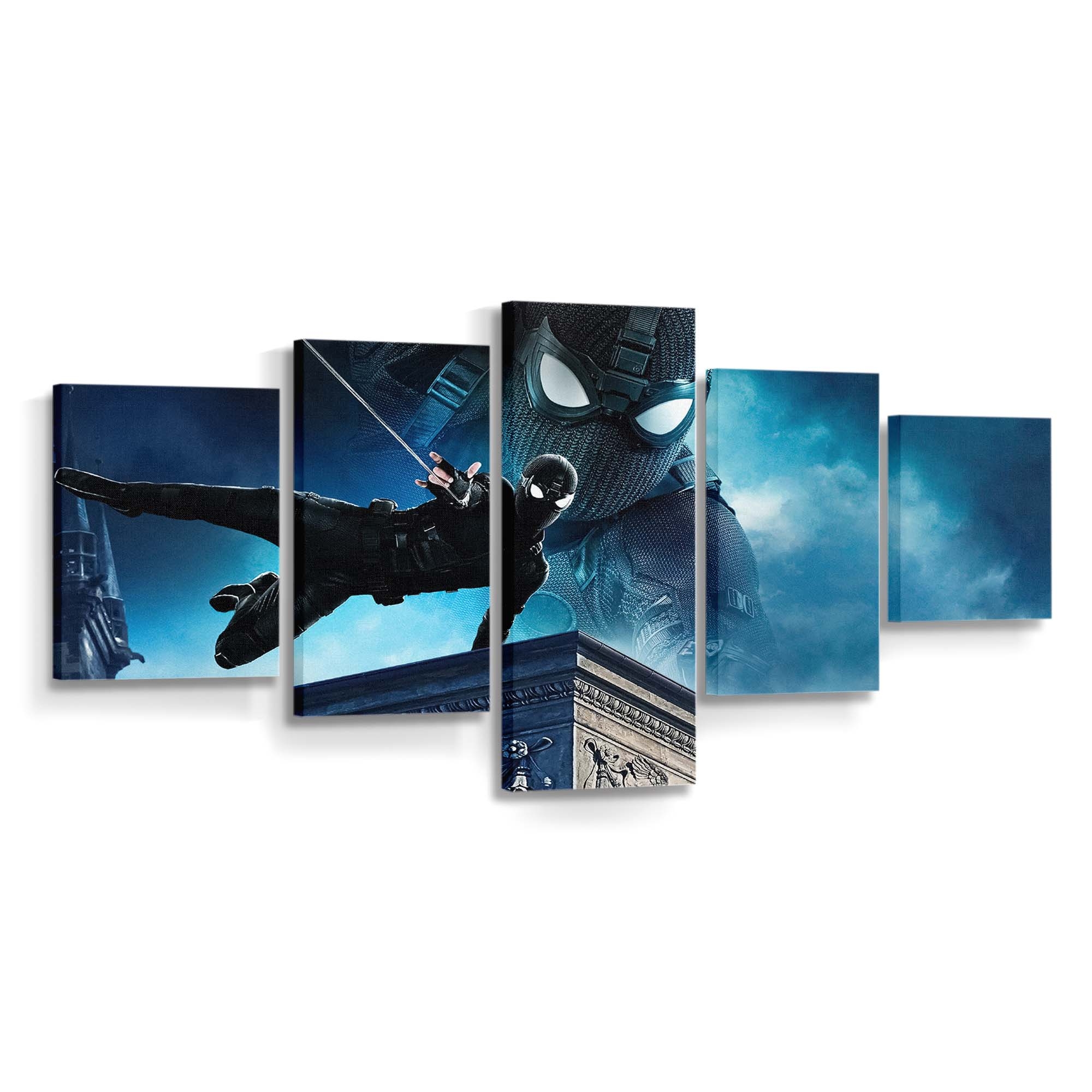 Spider Man Far From Home Leinwandbild - Wanddeko Spider-Man Leinwandbild