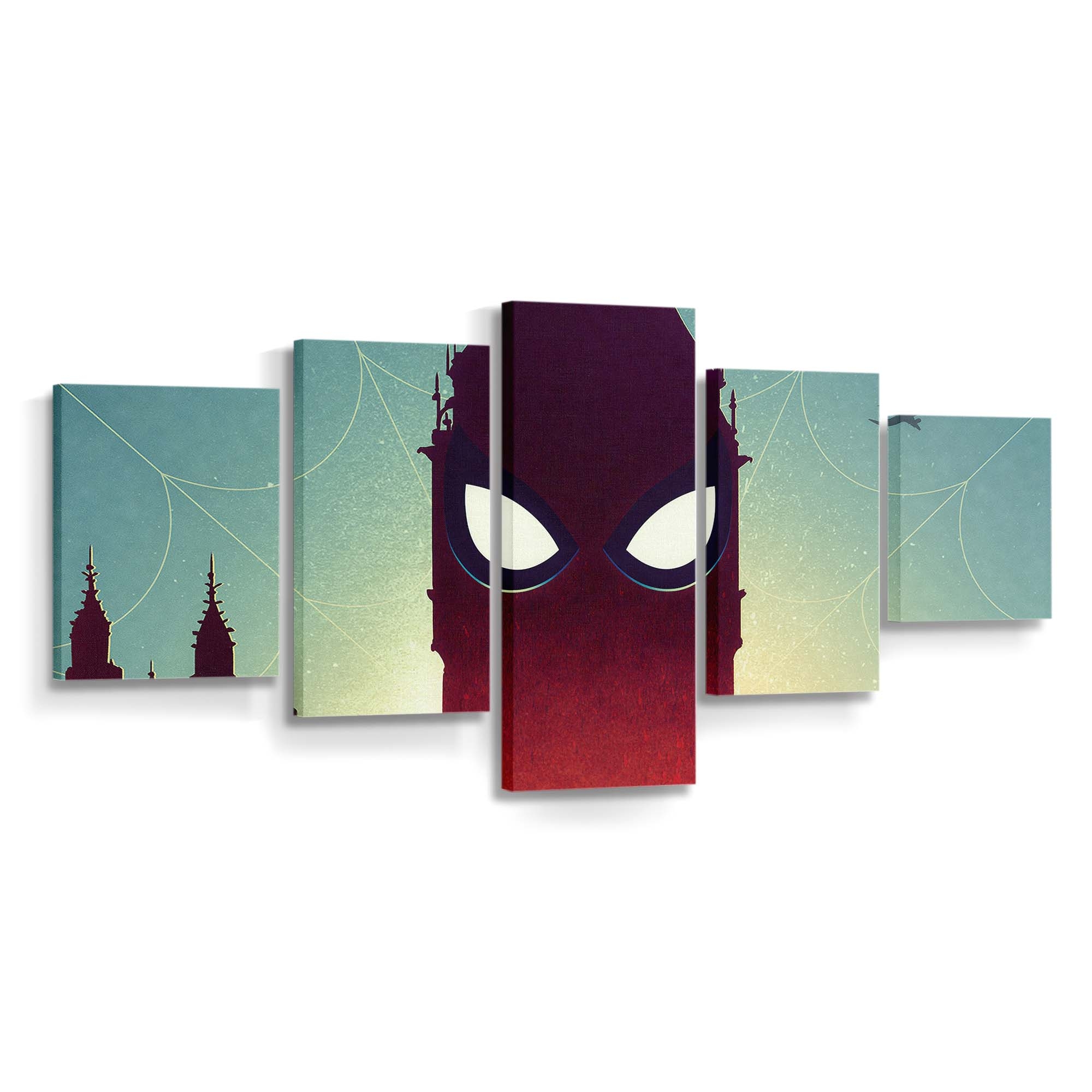 Spider Man: Far From Home 2019 Leinwandbild - Wanddeko Spider-Man Leinwandbild