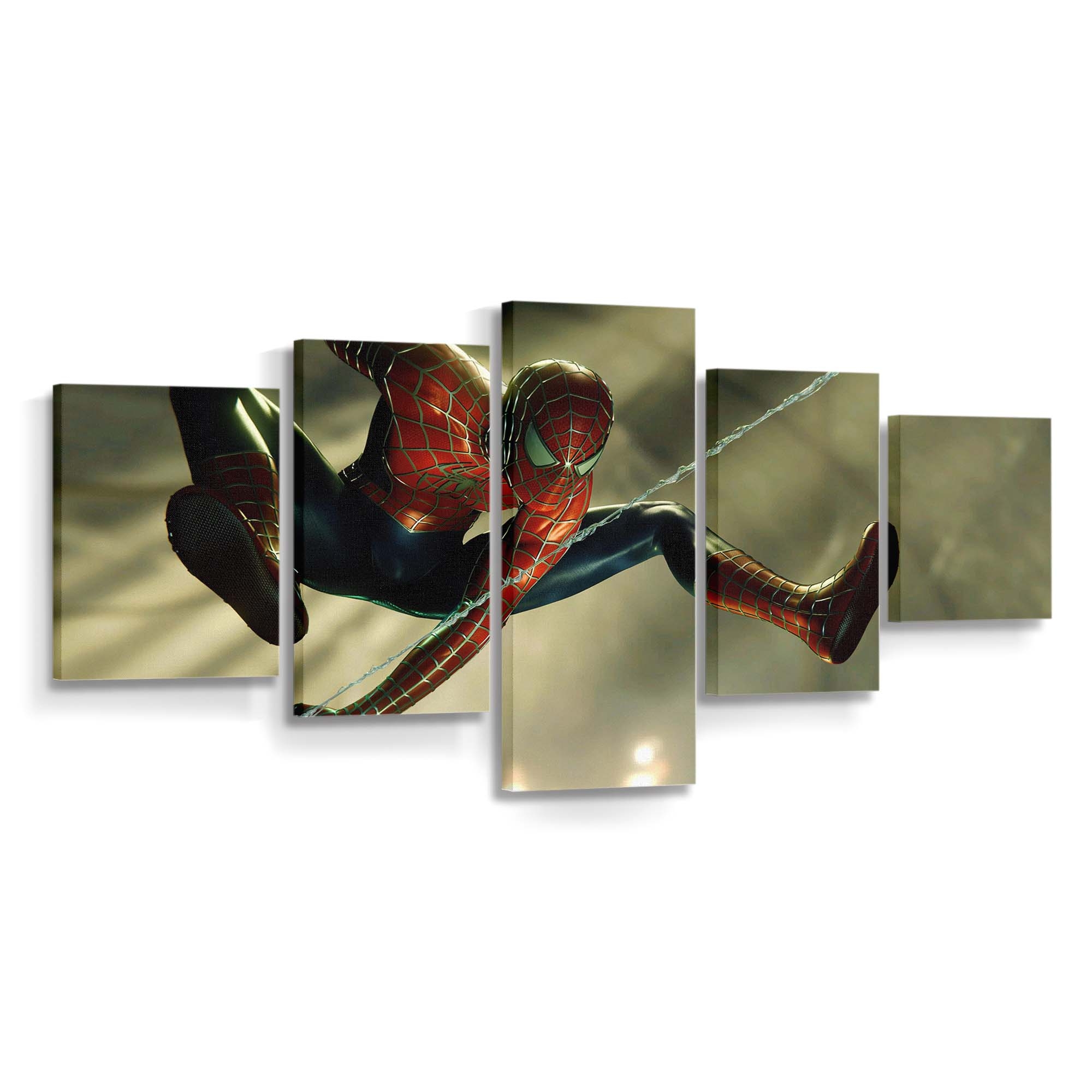 Spidermn Leinwandbild - Wanddeko Spider-Man Leinwandbild