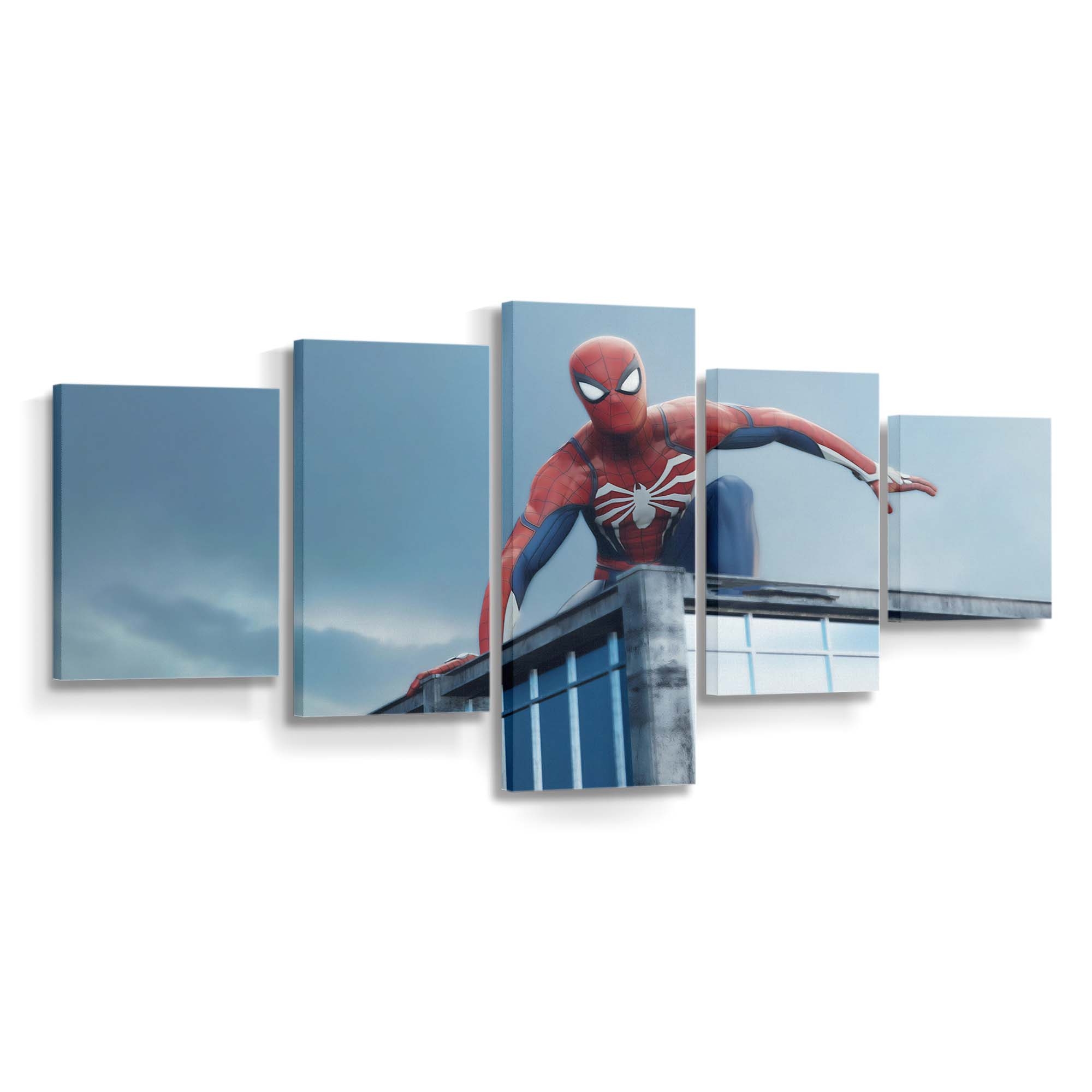 Spider Man Leinwandbild - Wanddeko Spider-Man Leinwandbild