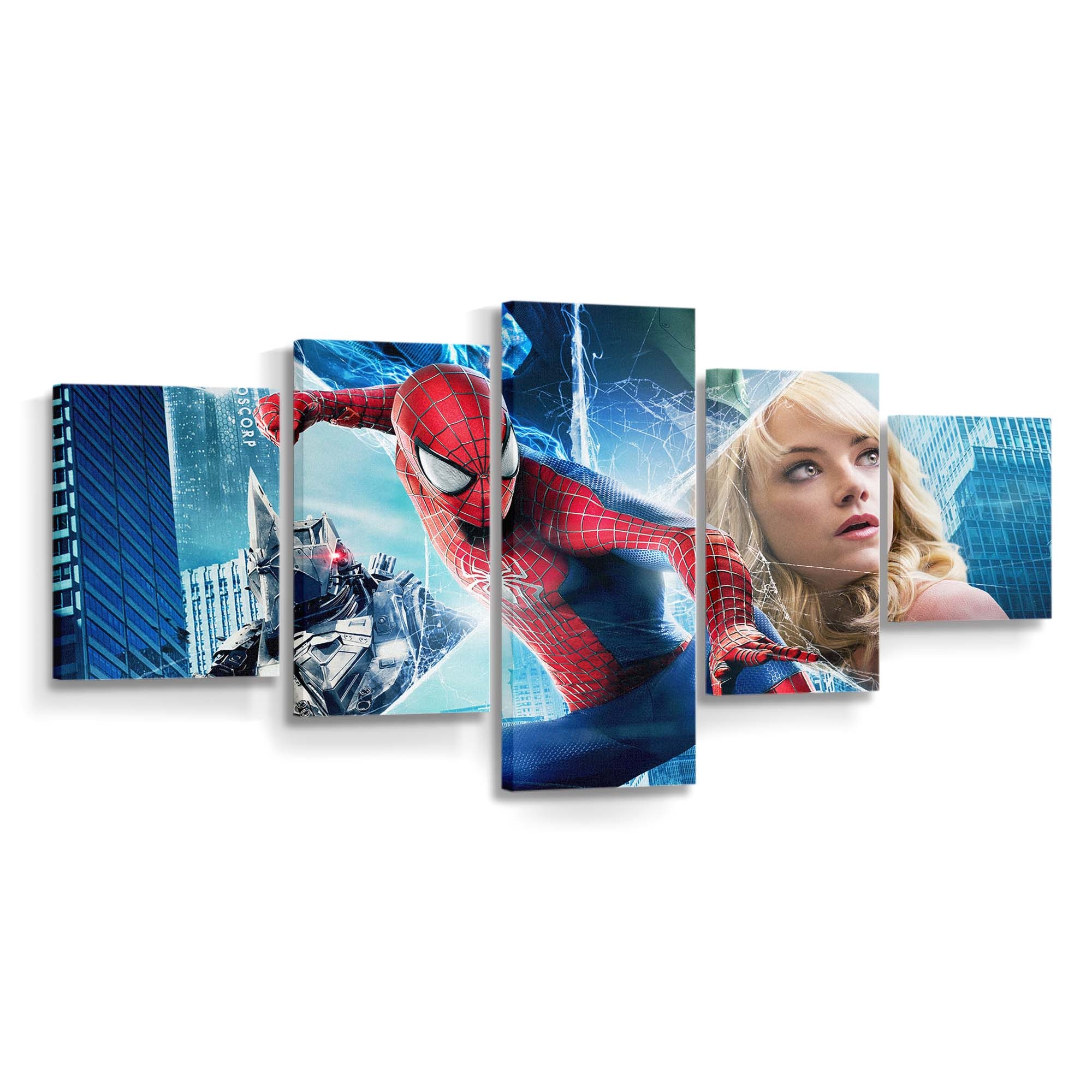 Amazing Spider Man 2 2 Leinwandbild - Wanddeko Spider-Man Leinwandbild