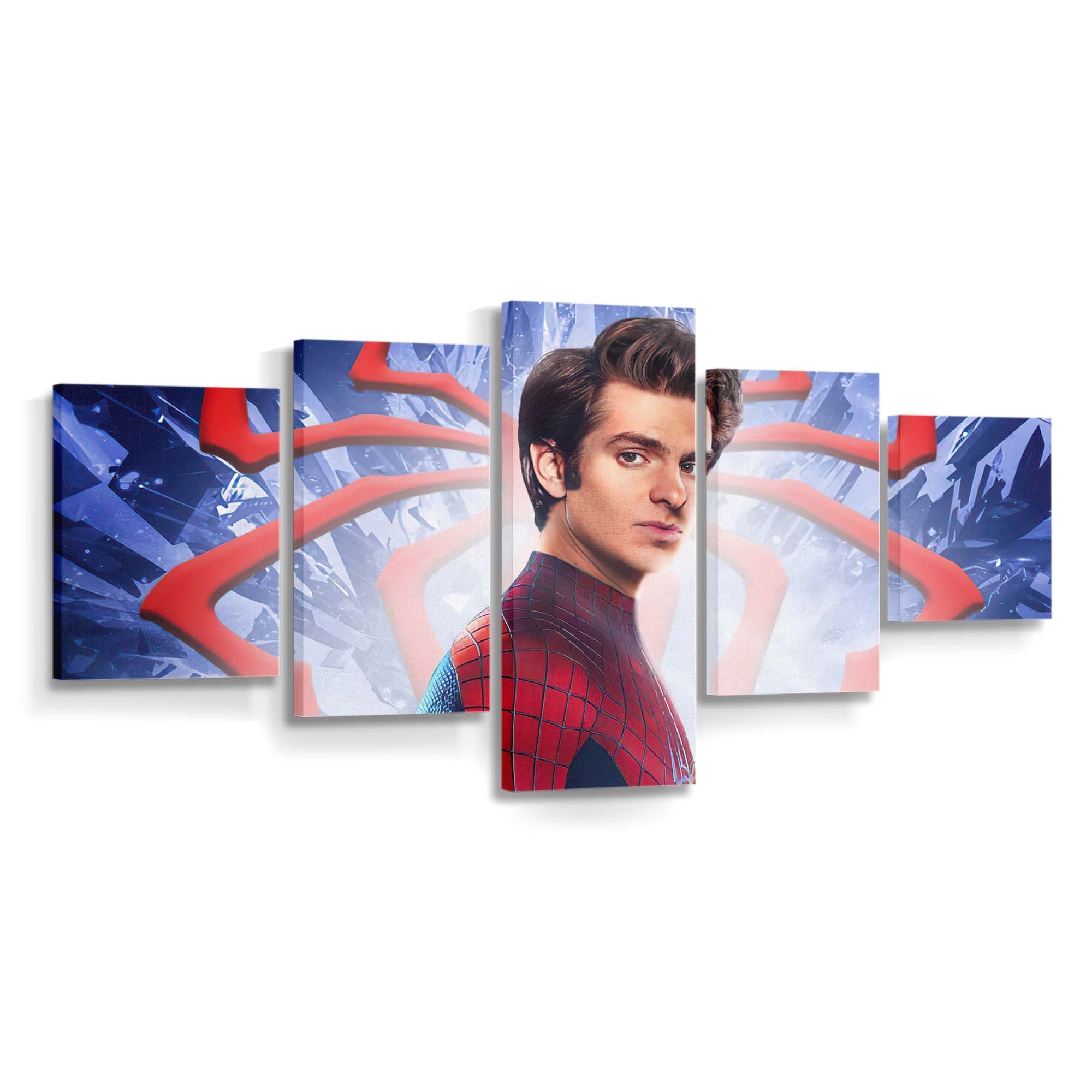 Andrew Garfield Spider Man Poster Leinwandbild - Wanddeko Spider-Man Leinwandbild