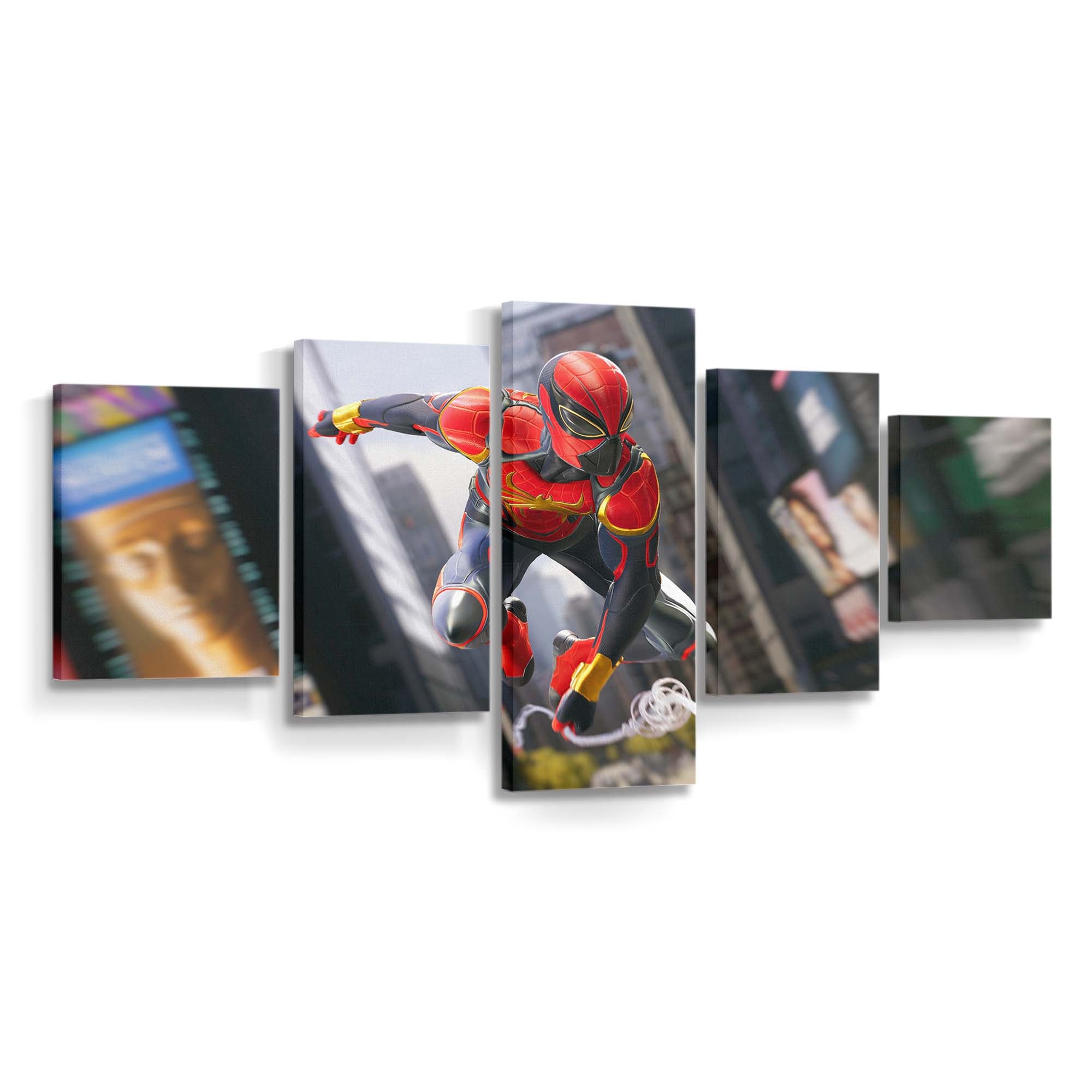 Aurantia Anzug Marvels Spider Man 2 Leinwandbild - Wanddeko Spider-Man Leinwandbild