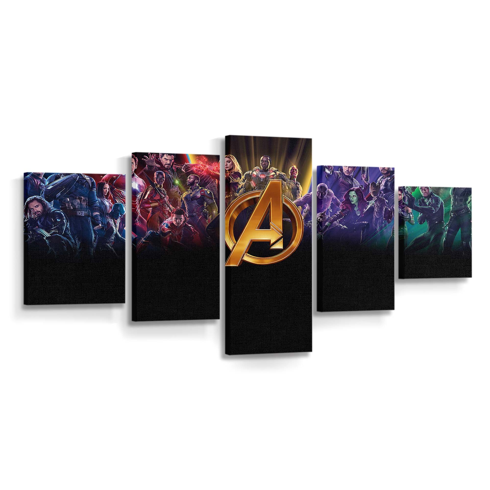 Avengers Infinity War Leinwandbild - Wanddeko Spider-Man Leinwandbild