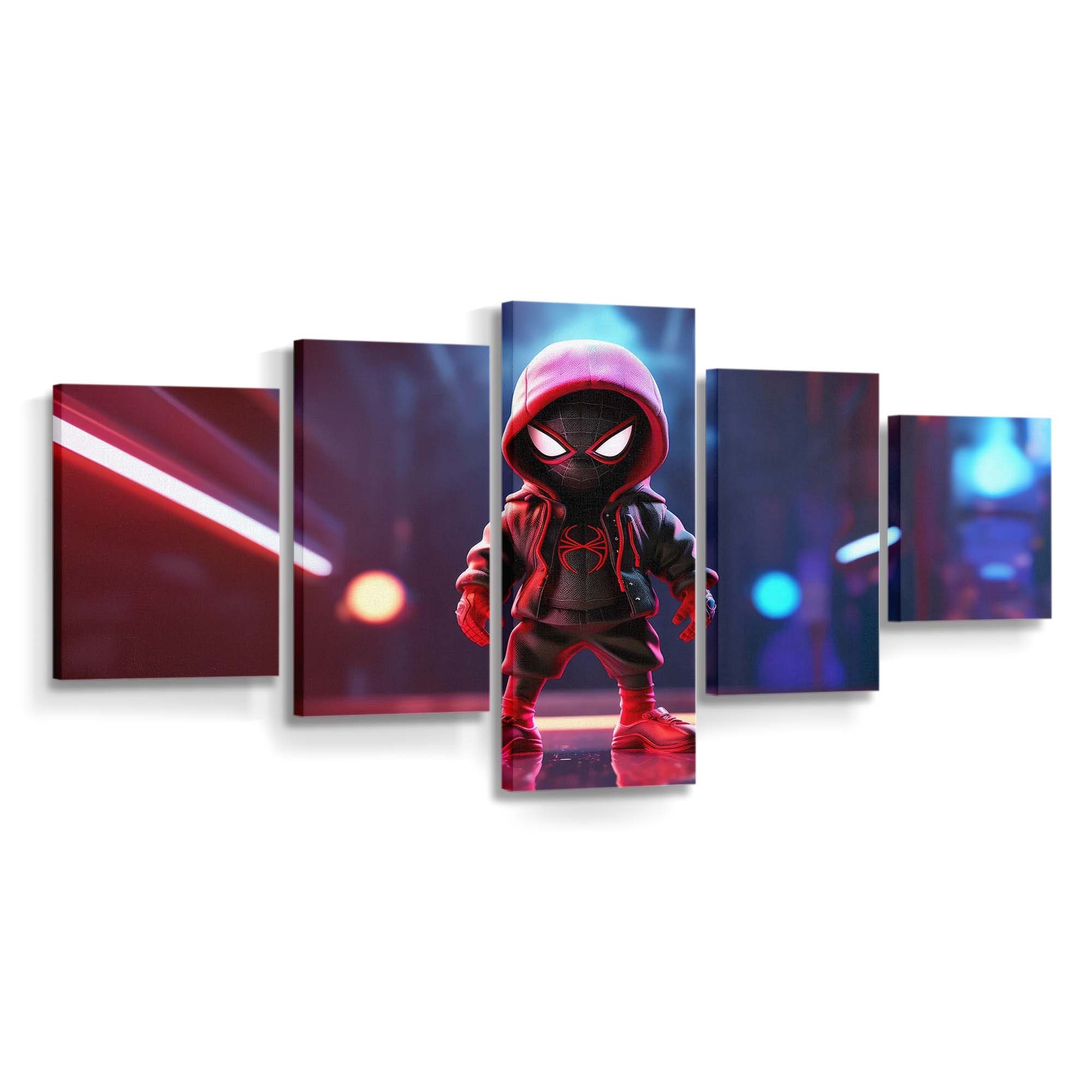 Baby Miles Leinwandbild - Wanddeko Spider-Man Leinwandbild