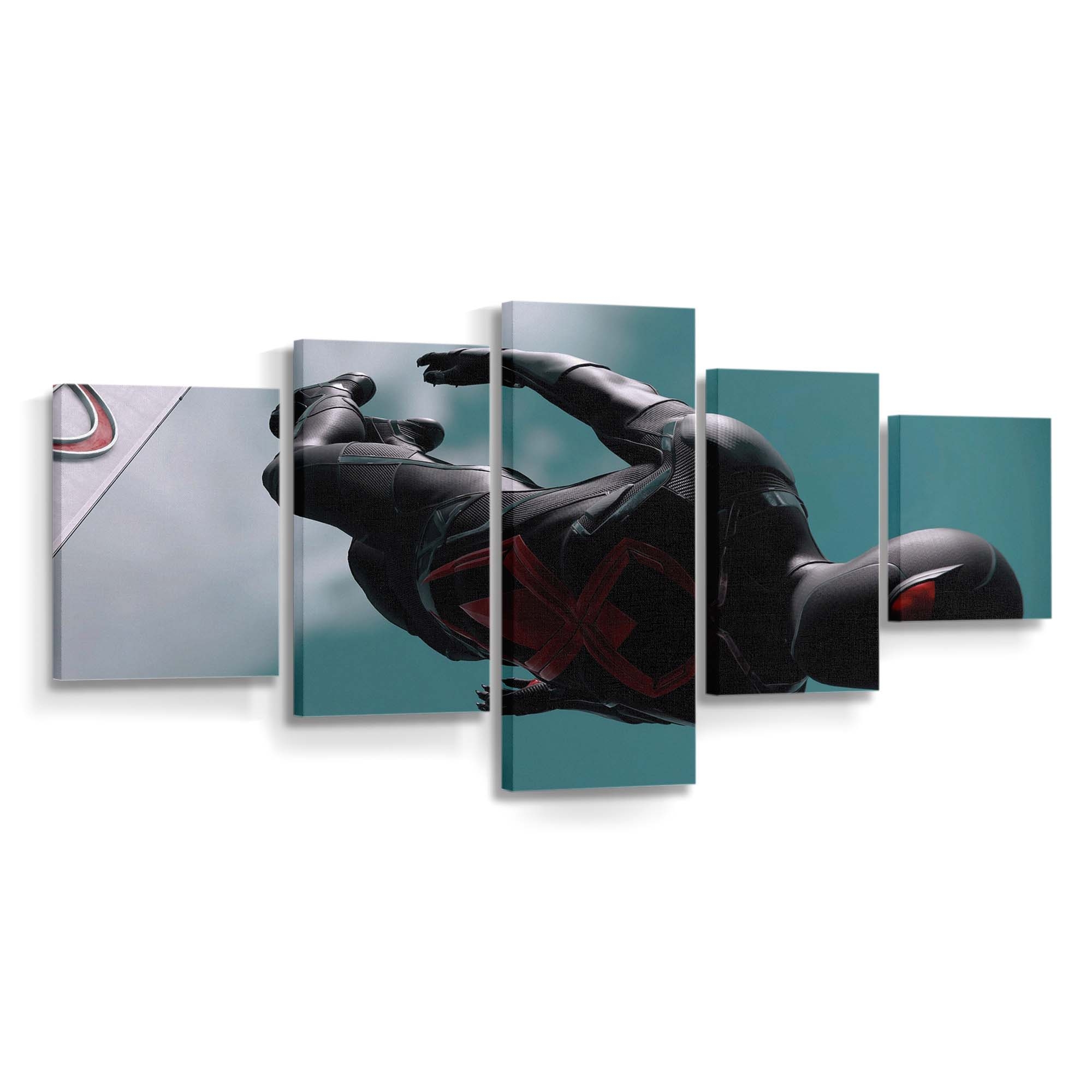 Black Suit Spider Man 2 Leinwandbild - Wanddeko Spider-Man Leinwandbild