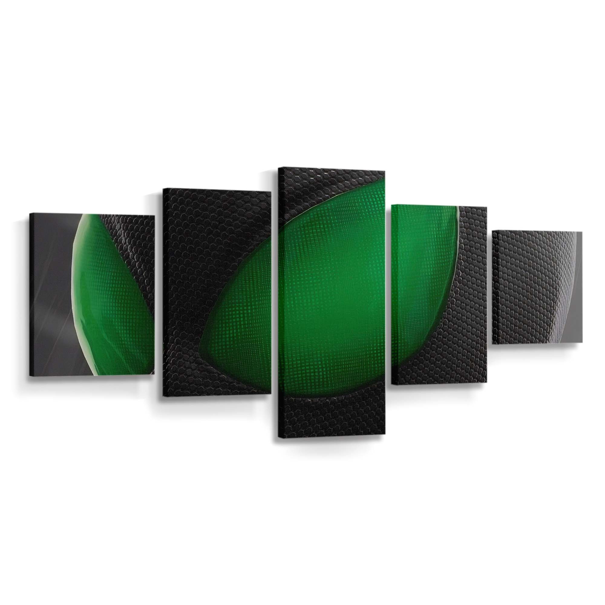 Grüne Augen Spider Man Leinwandbild - Wanddeko Spider-Man Leinwandbild