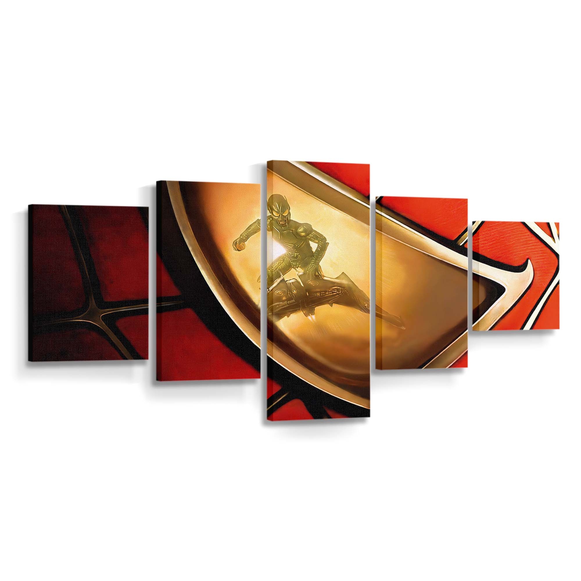 Grüner Goblin Spider Man 2022 Leinwandbild - Wanddeko Spider-Man Leinwandbild