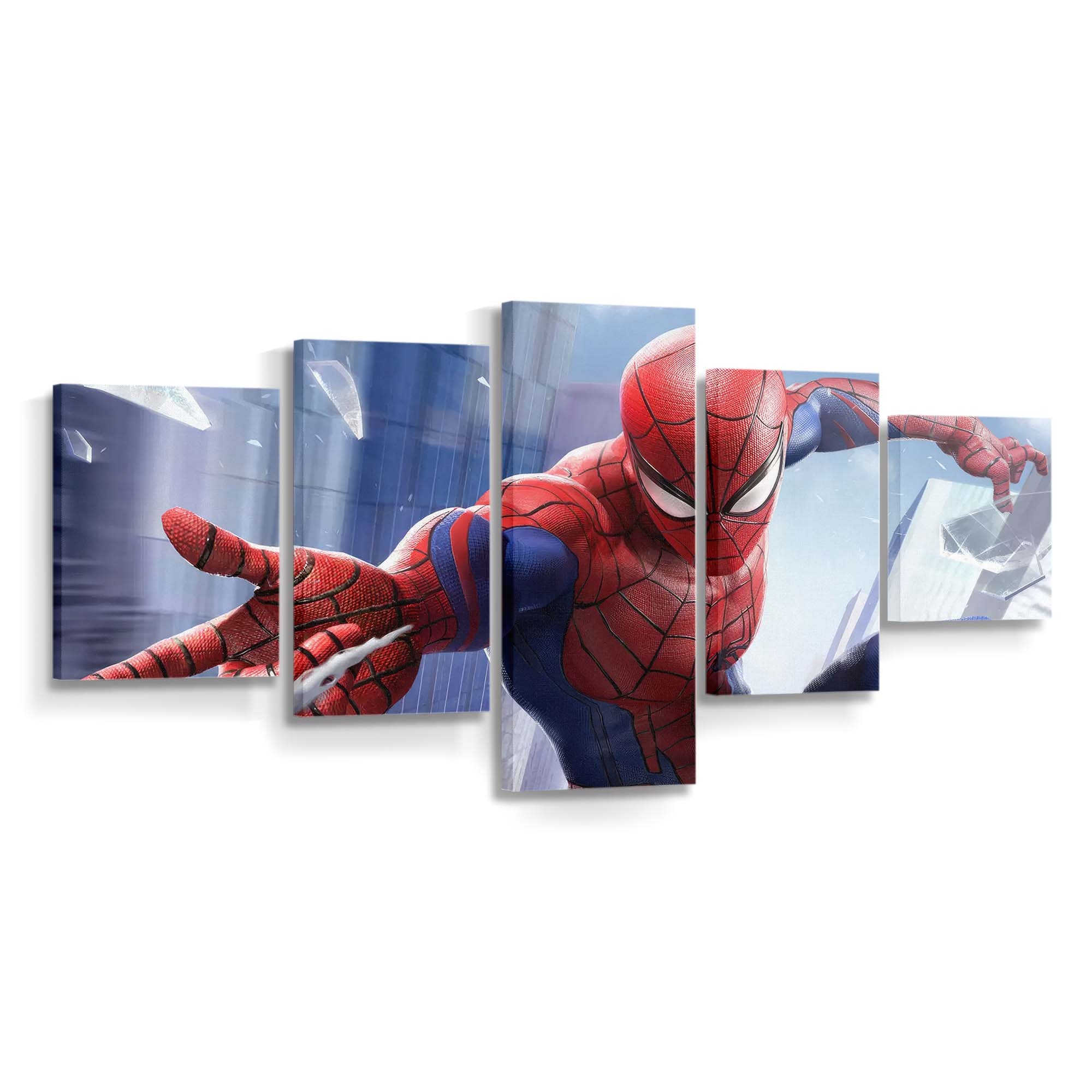 Marvel Duel Spider Man Leinwandbild - Wanddeko Spider-Man Leinwandbild