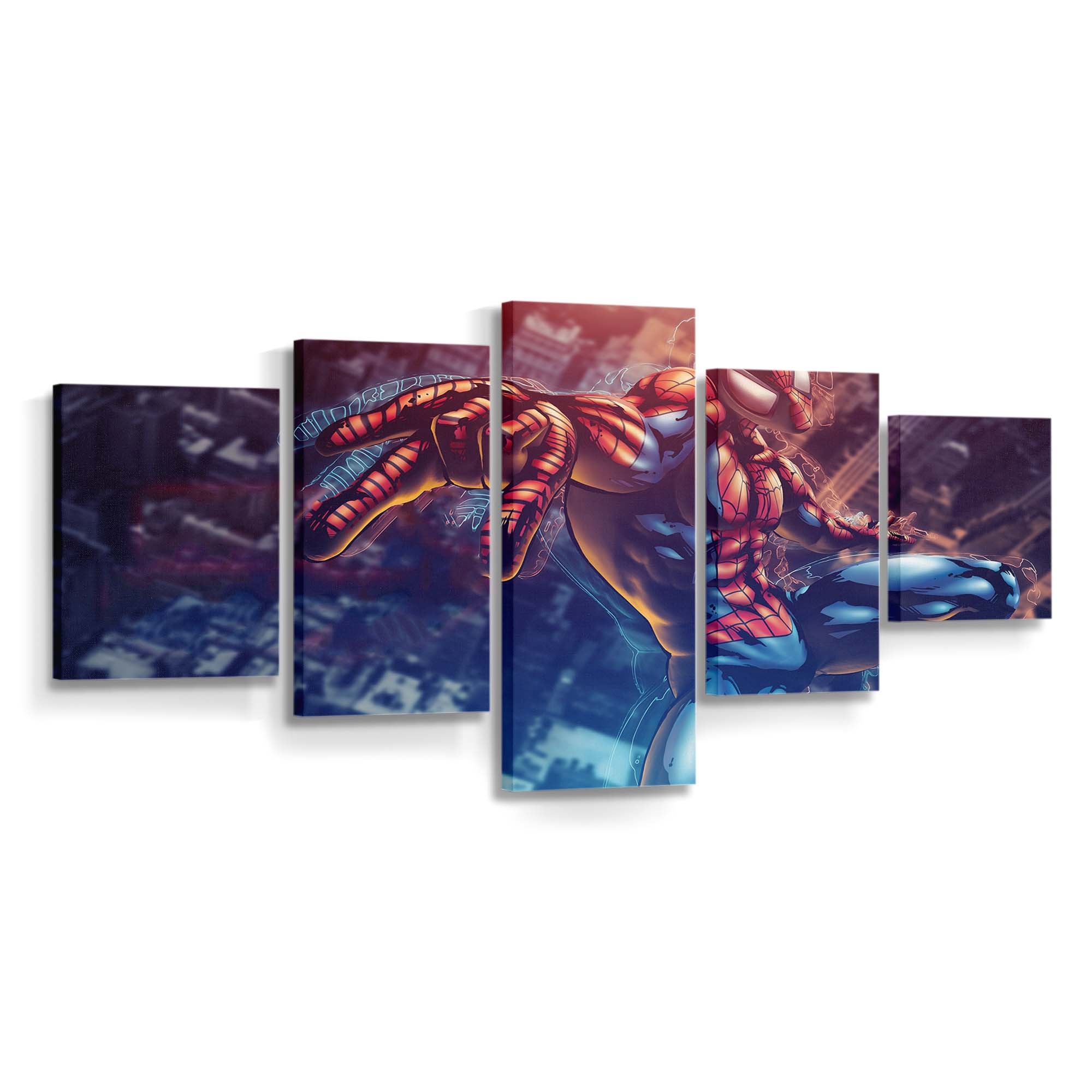 Marvel Vs Capcom 3 Spider Man Leinwandbild - Wanddeko Spider-Man Leinwandbild