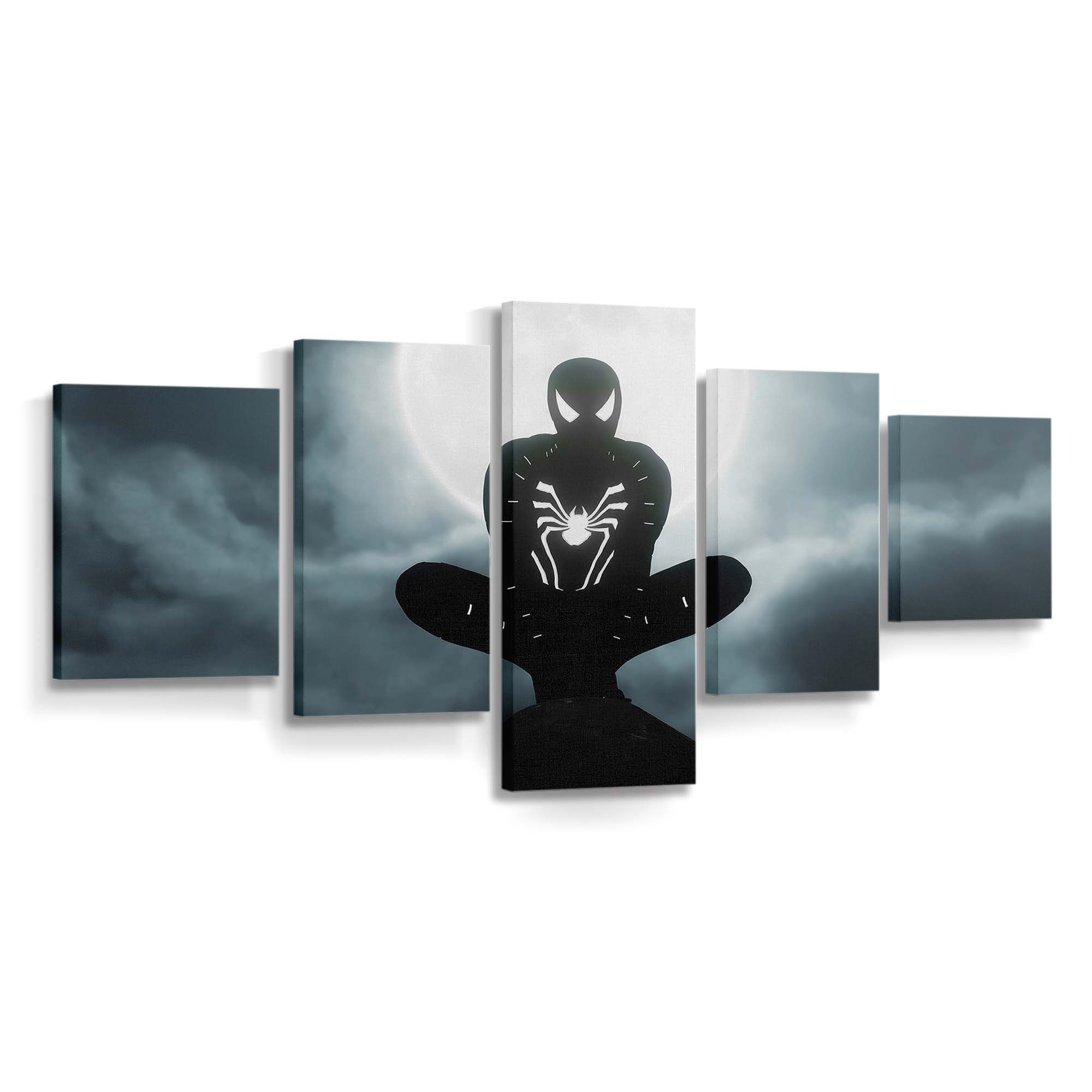 Marvels Spider Man Remastered Night Interval Leinwandbild - Wanddeko Spider-Man Leinwandbild