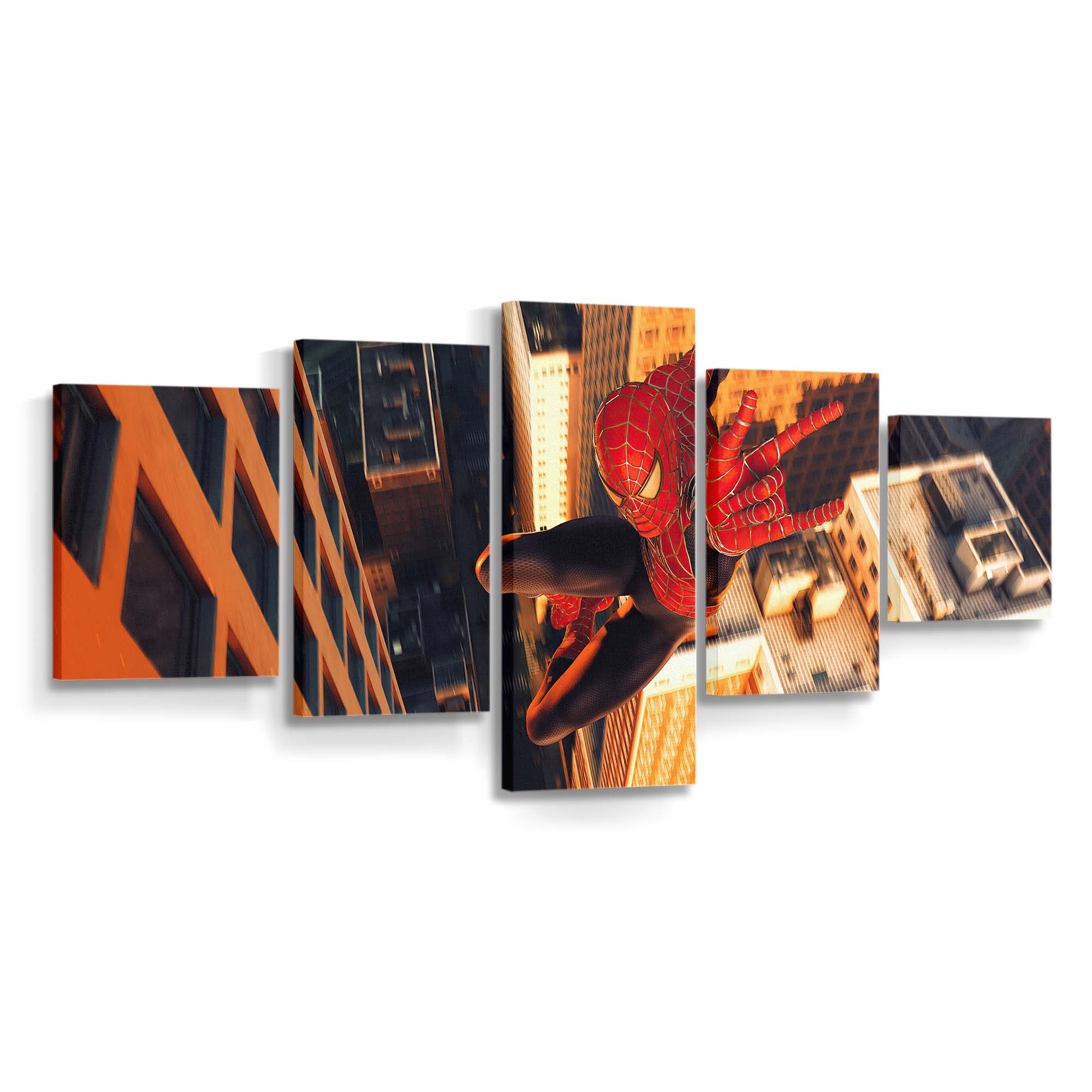 Marvels Spider Man Remastered No Time For Vertigo Leinwandbild - Wanddeko Spider-Man Leinwandbild