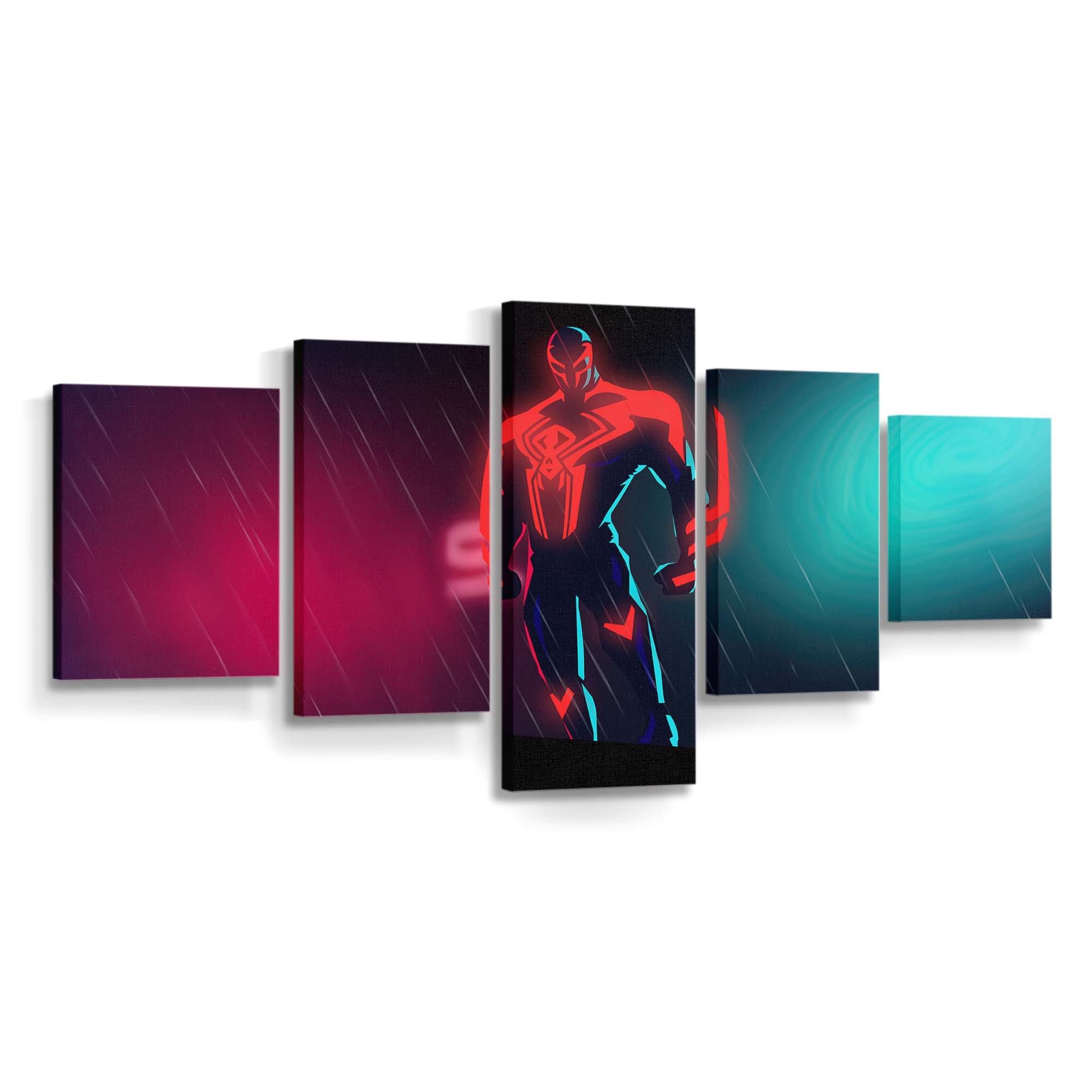 Miguel O Hara Spider Man Leinwandbild - Wanddeko Spider-Man Leinwandbild