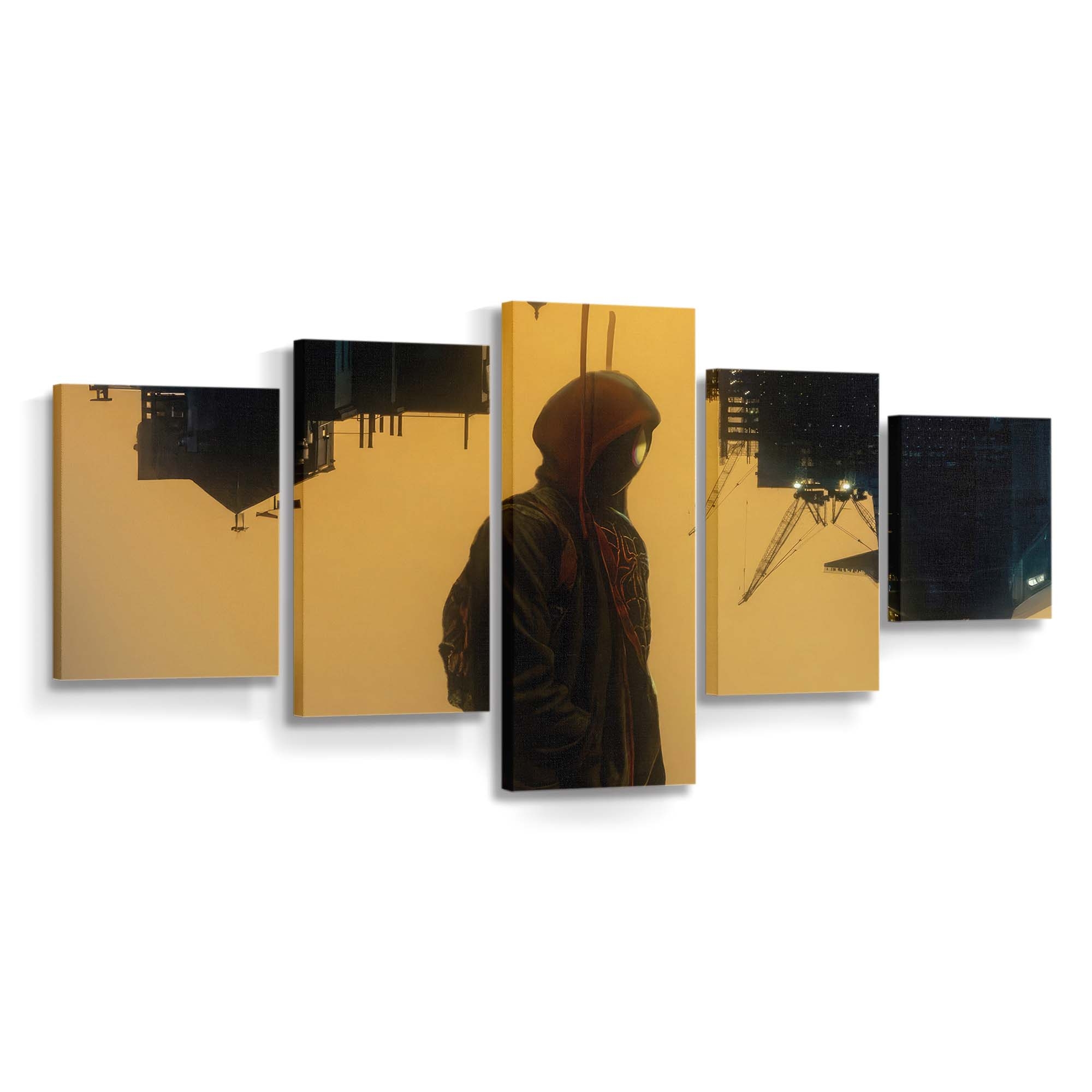 Miles Morales in Spider Man: Across the Spiderverse 2 Leinwandbild - Wanddeko Spider-Man Leinwandbild