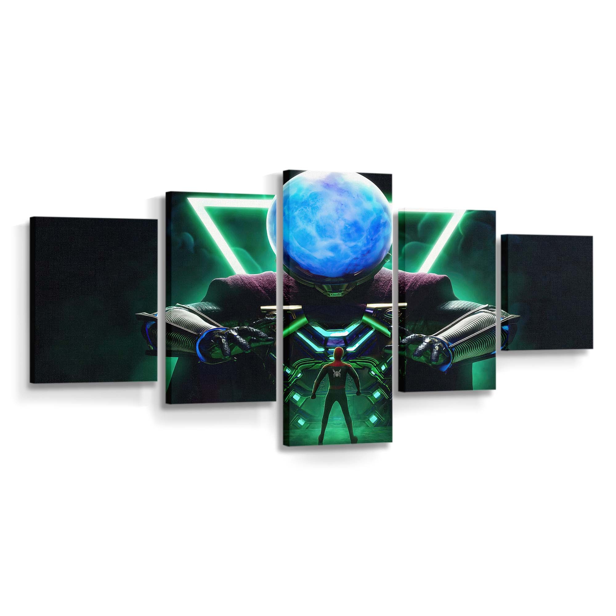 Mysterio Spider Man Leinwandbild - Wanddeko Spider-Man Leinwandbild