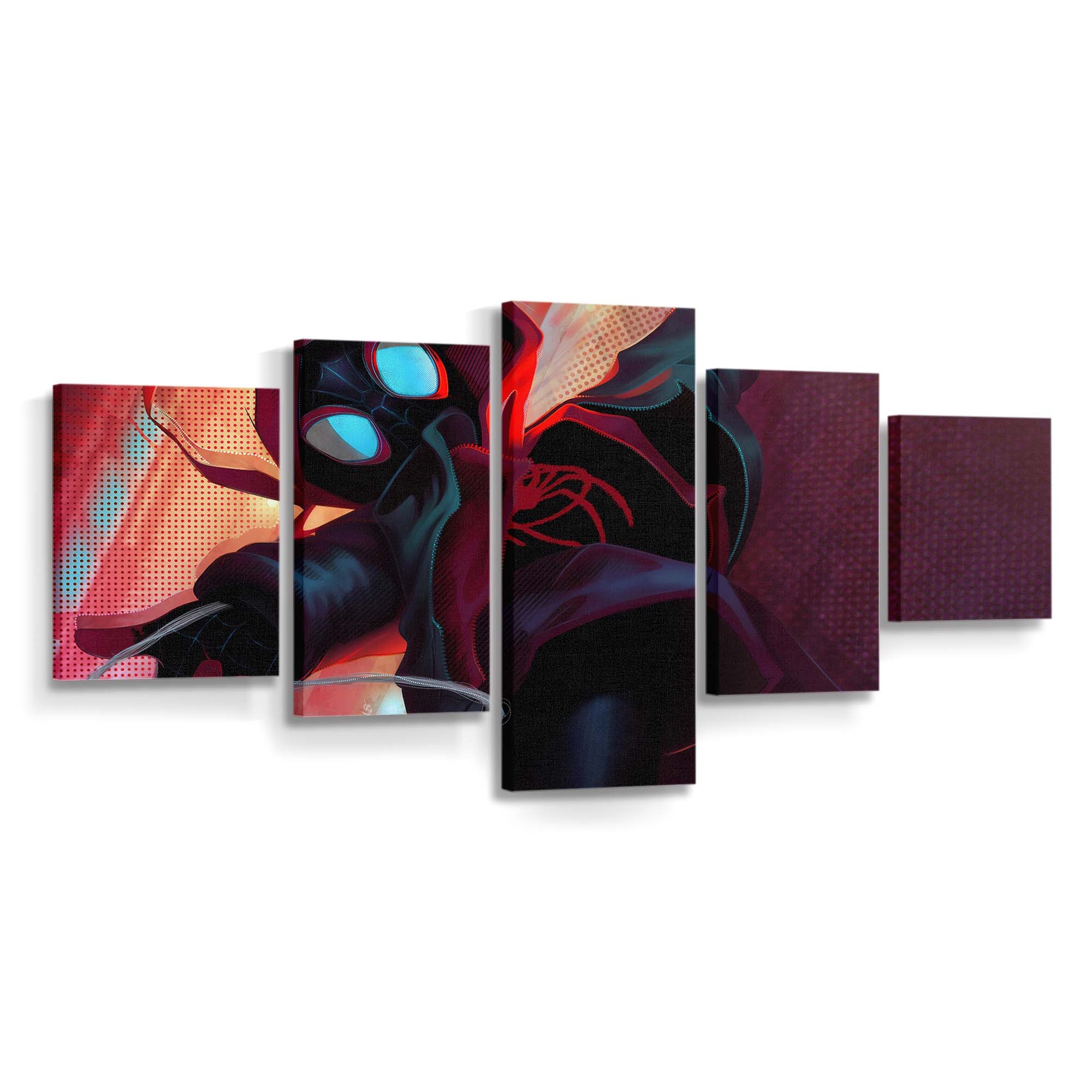 Neuer Miles Spider Leinwandbild - Wanddeko Spider-Man Leinwandbild