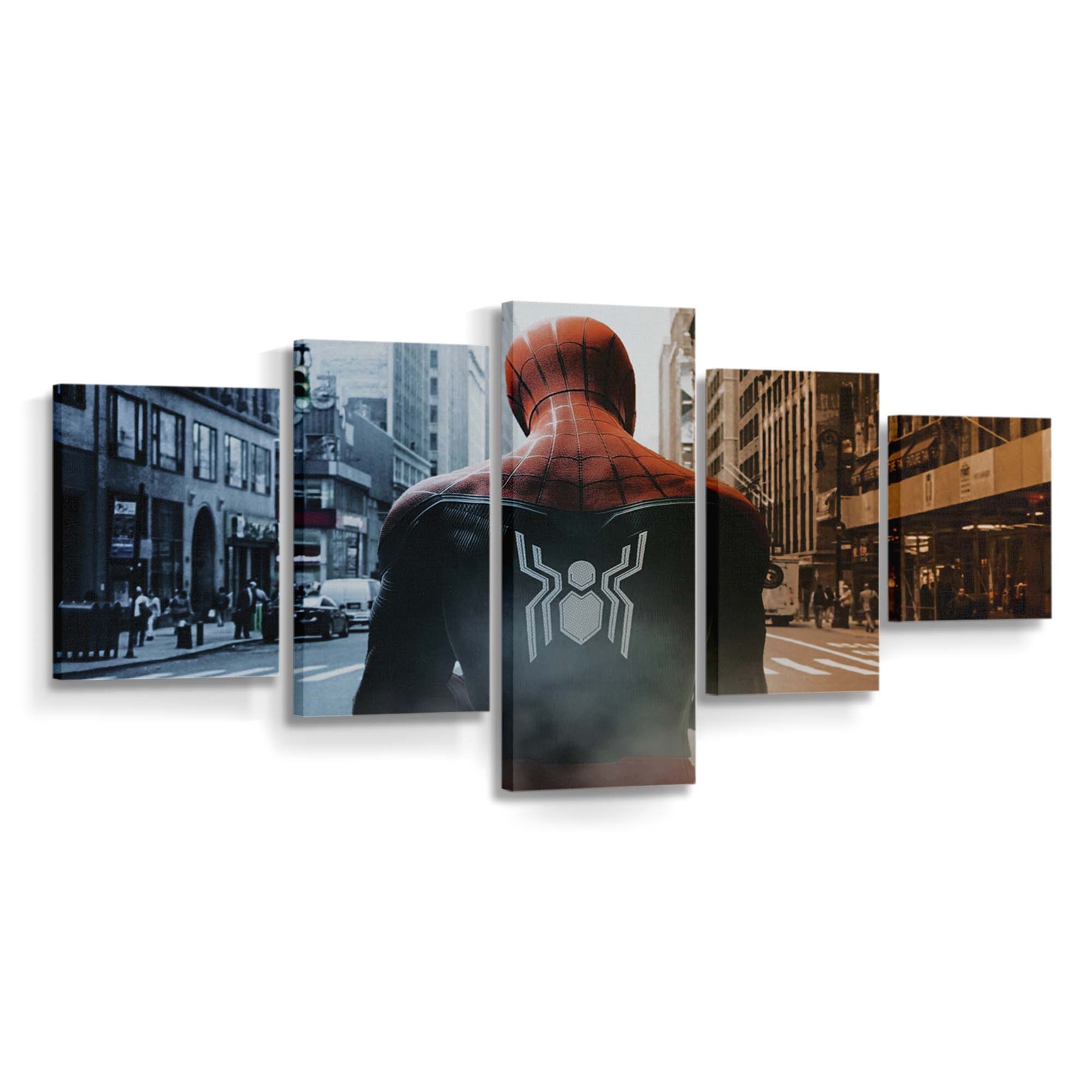 Peter Parker Leinwandbild - Wanddeko Spider-Man Leinwandbild