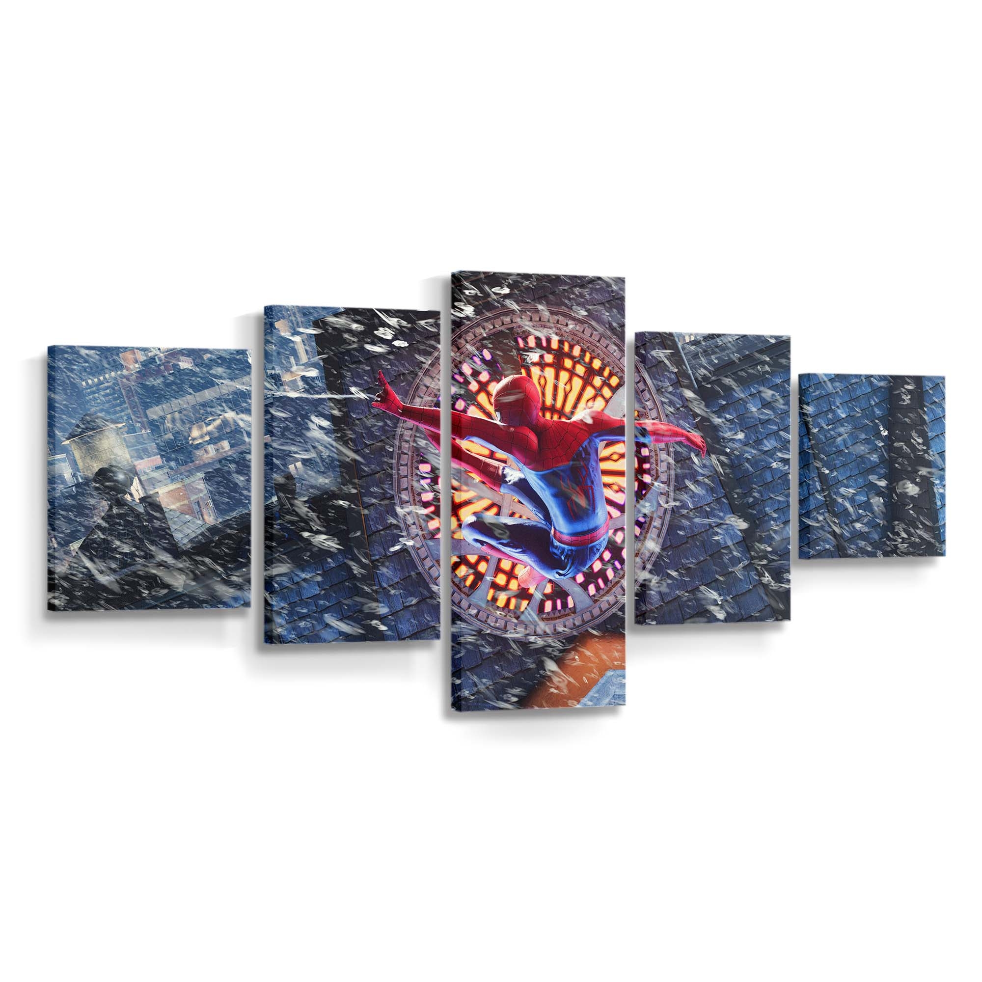 Sanctum Sanctorum Marvels Spider Man Remastered Leinwandbild - Wanddeko Spider-Man Leinwandbild