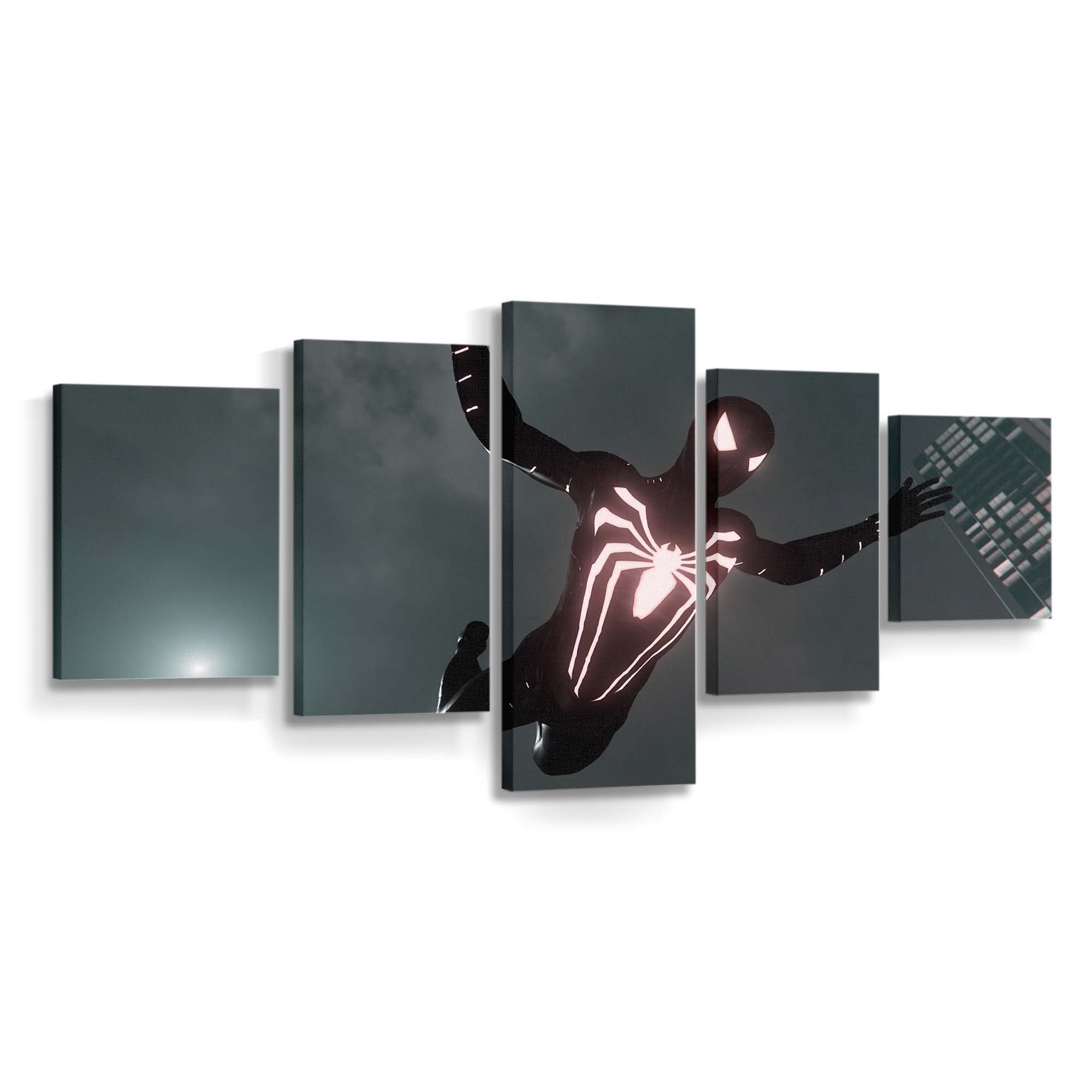 Spider Man Rüstung Mk 2 Anzug Leinwandbild - Wanddeko Spider-Man Leinwandbild