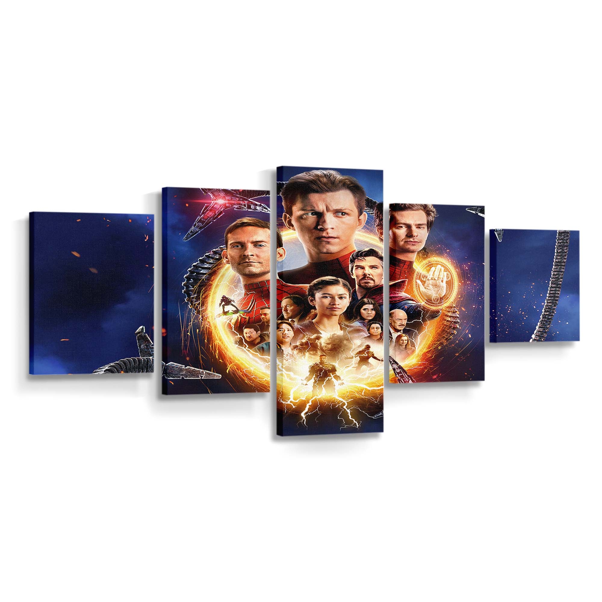 Spider Man No Way Home Leinwandbild - Wanddeko Spider-Man Leinwandbild