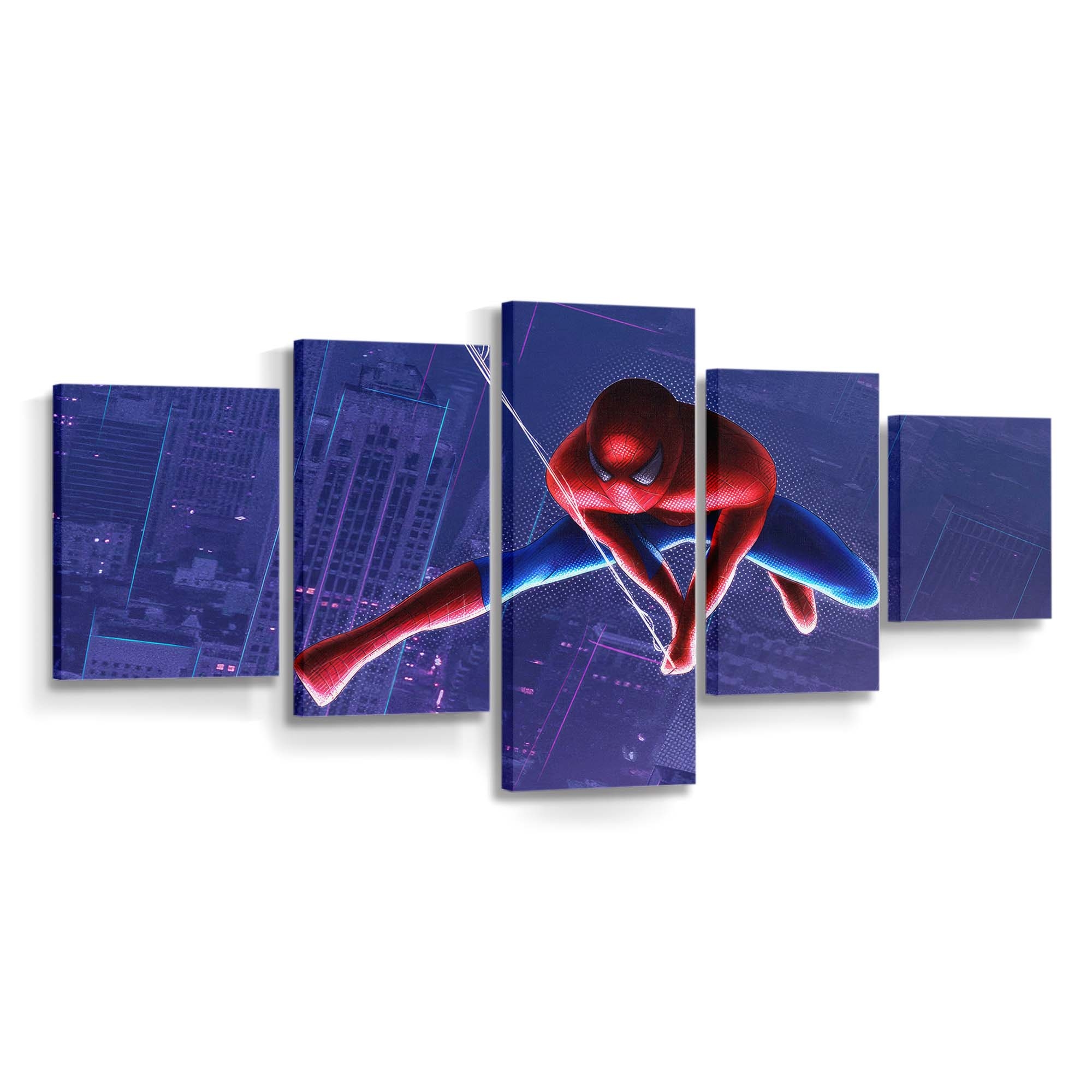 Spider Man: No Way Home 2023 Art Leinwandbild - Wanddeko Spider-Man Leinwandbild