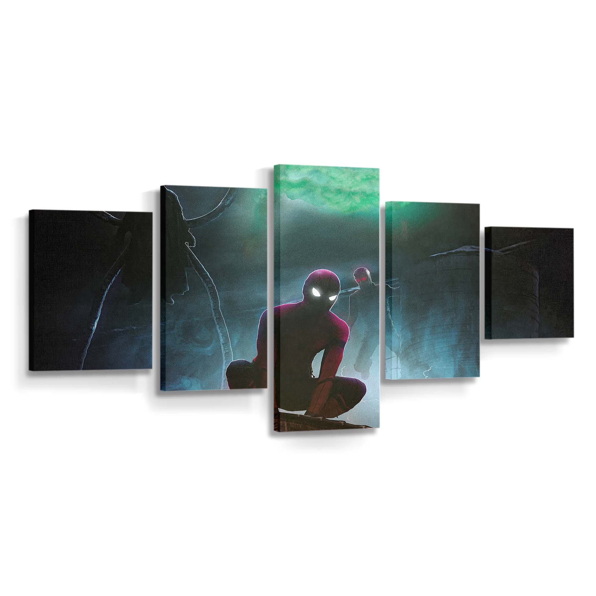 Spider Man: No Way Home Concept Art Leinwandbild - Wanddeko Spider-Man Leinwandbild