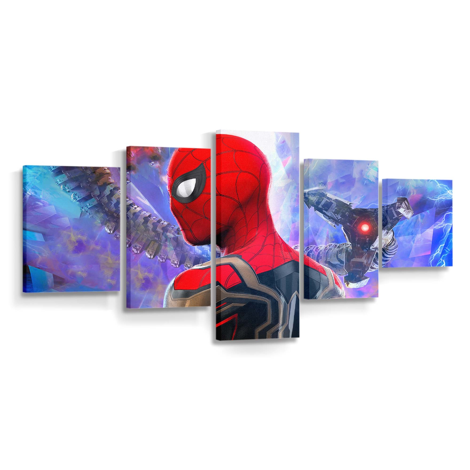 Spider Man: No Way Home Empire Poster Leinwandbild - Wanddeko Spider-Man Leinwandbild