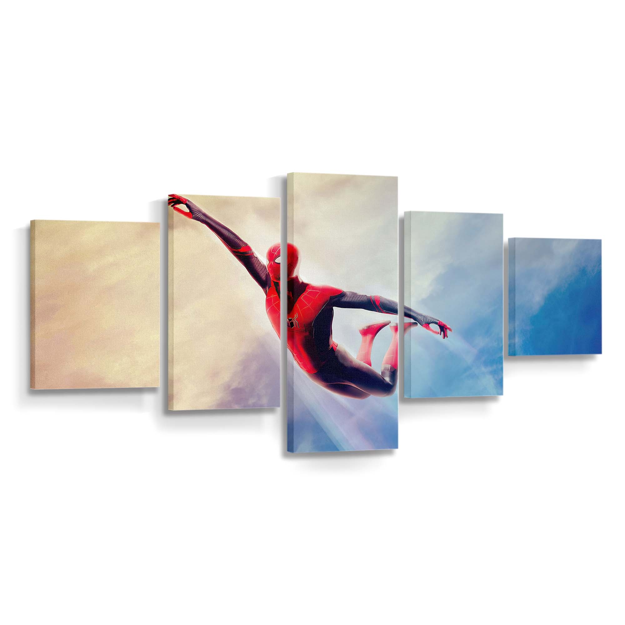 Spider Man: No Way Home Final Leinwandbild - Wanddeko Spider-Man Leinwandbild