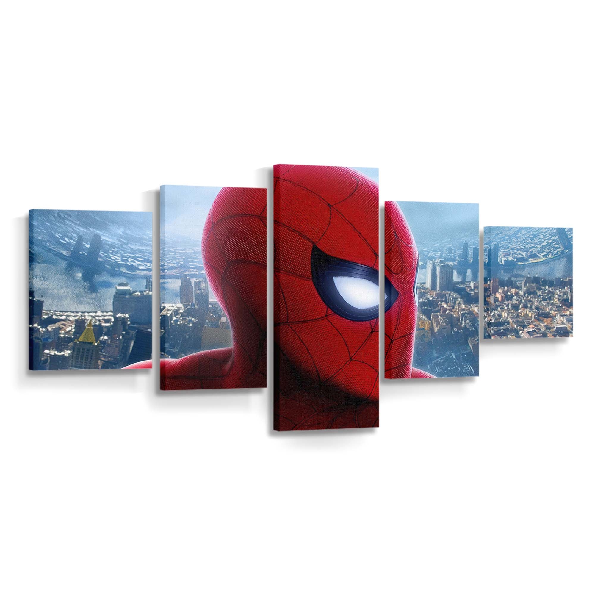 Spider Man: No Way Home Poster Leinwandbild - Wanddeko Spider-Man Leinwandbild