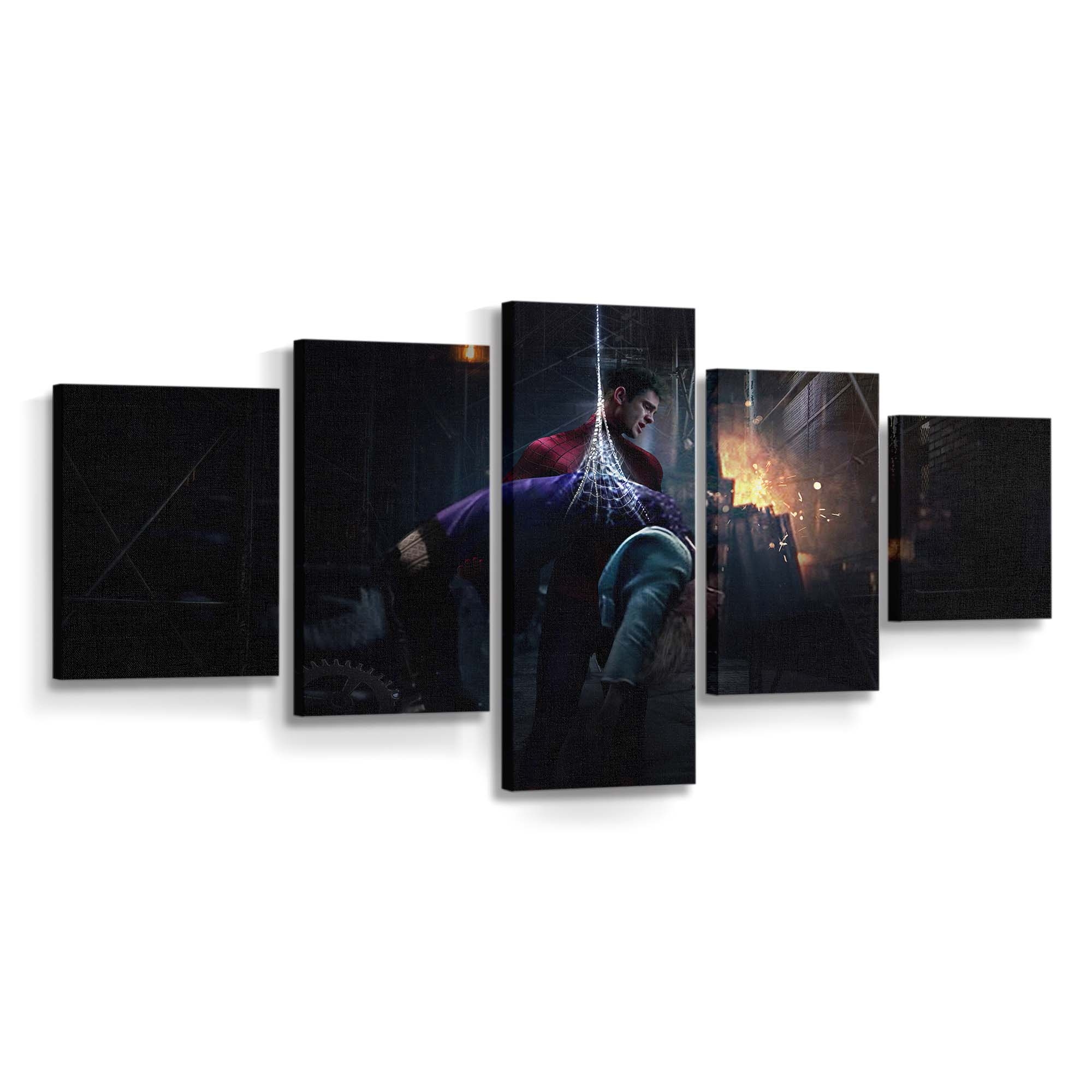 Spider Man: No Way Home Tragedy Leinwandbild - Wanddeko Spider-Man Leinwandbild