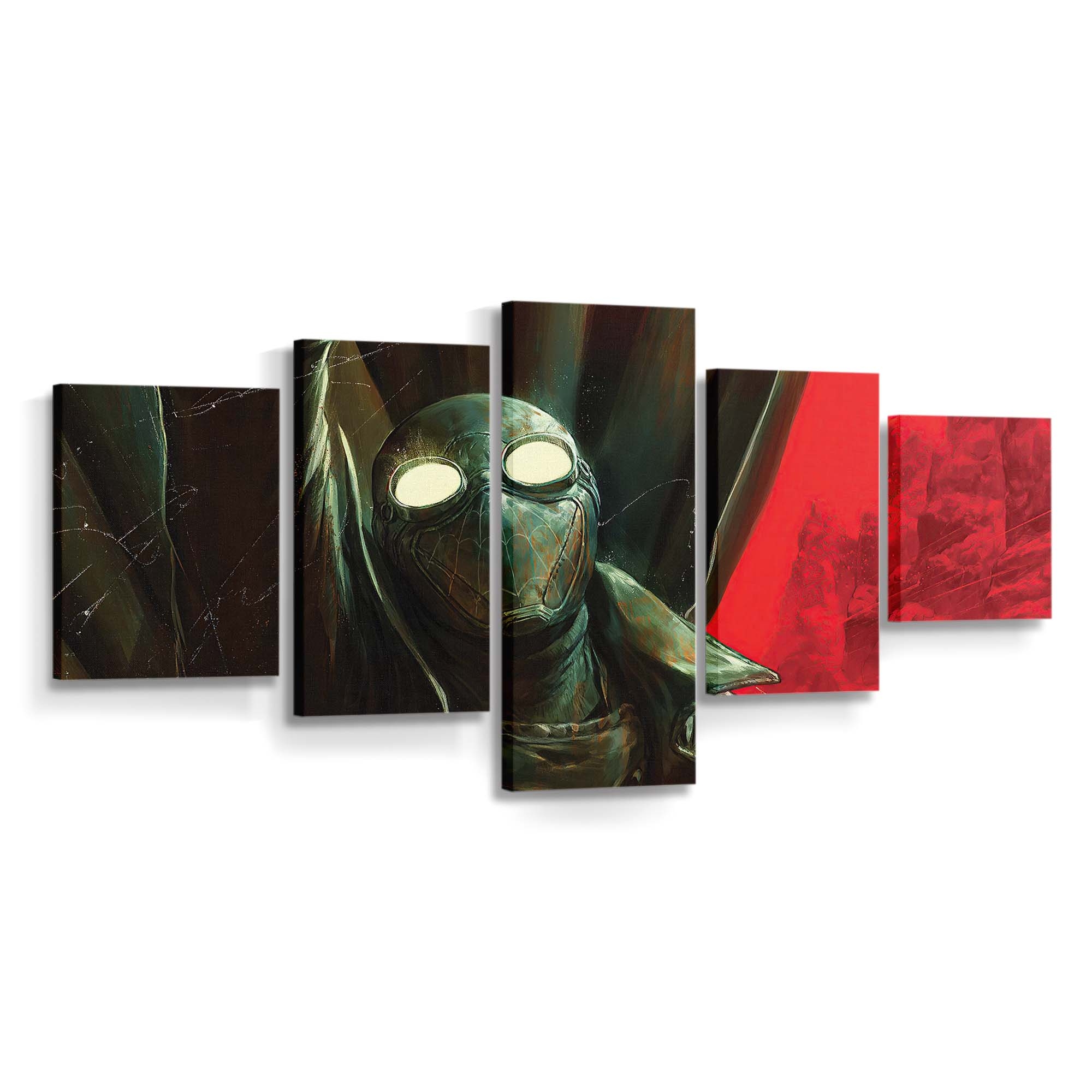 Spider Man Noir 2020 Leinwandbild - Wanddeko Spider-Man Leinwandbild