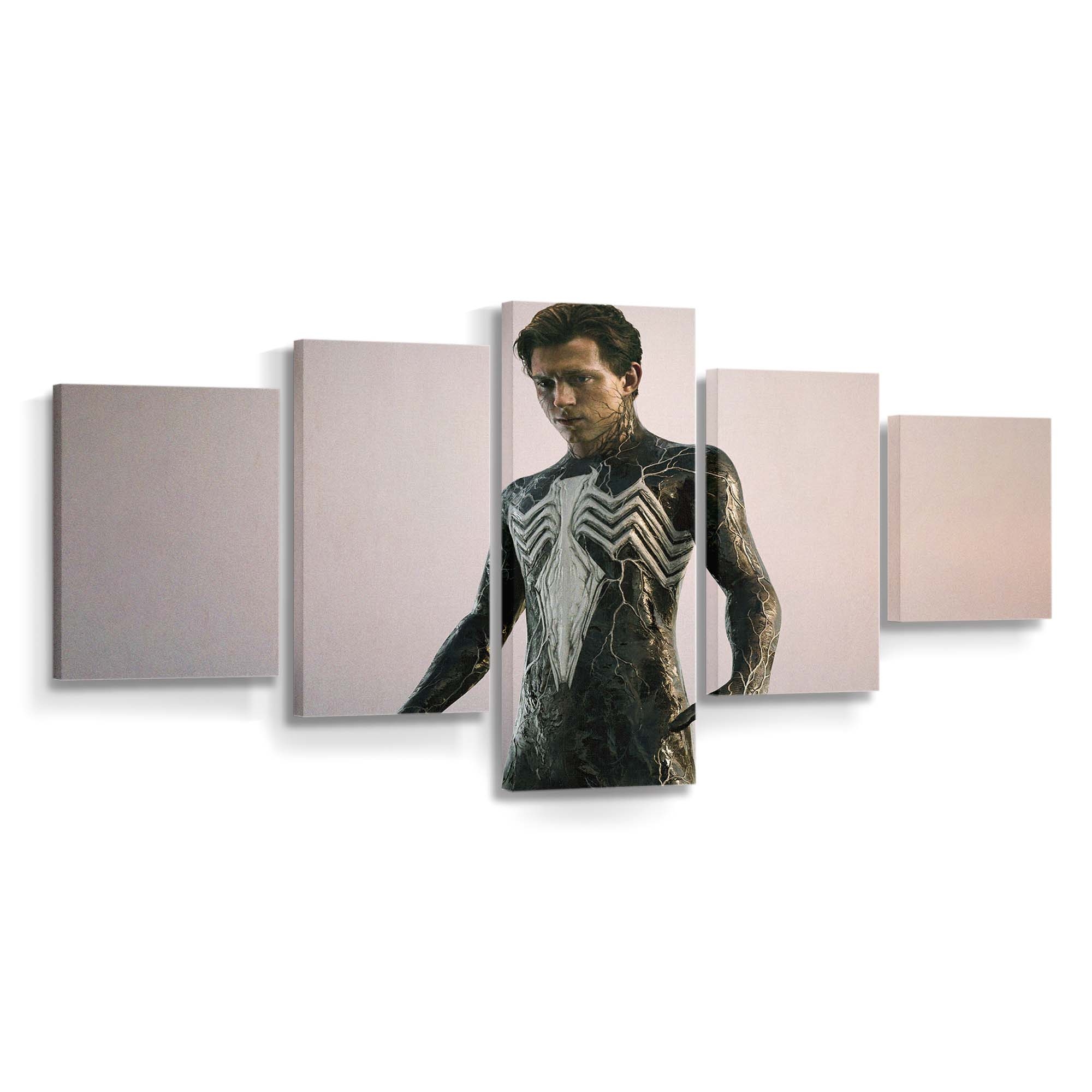 Spider Man Symbiote Suit 2022 Leinwandbild - Wanddeko Spider-Man Leinwandbild