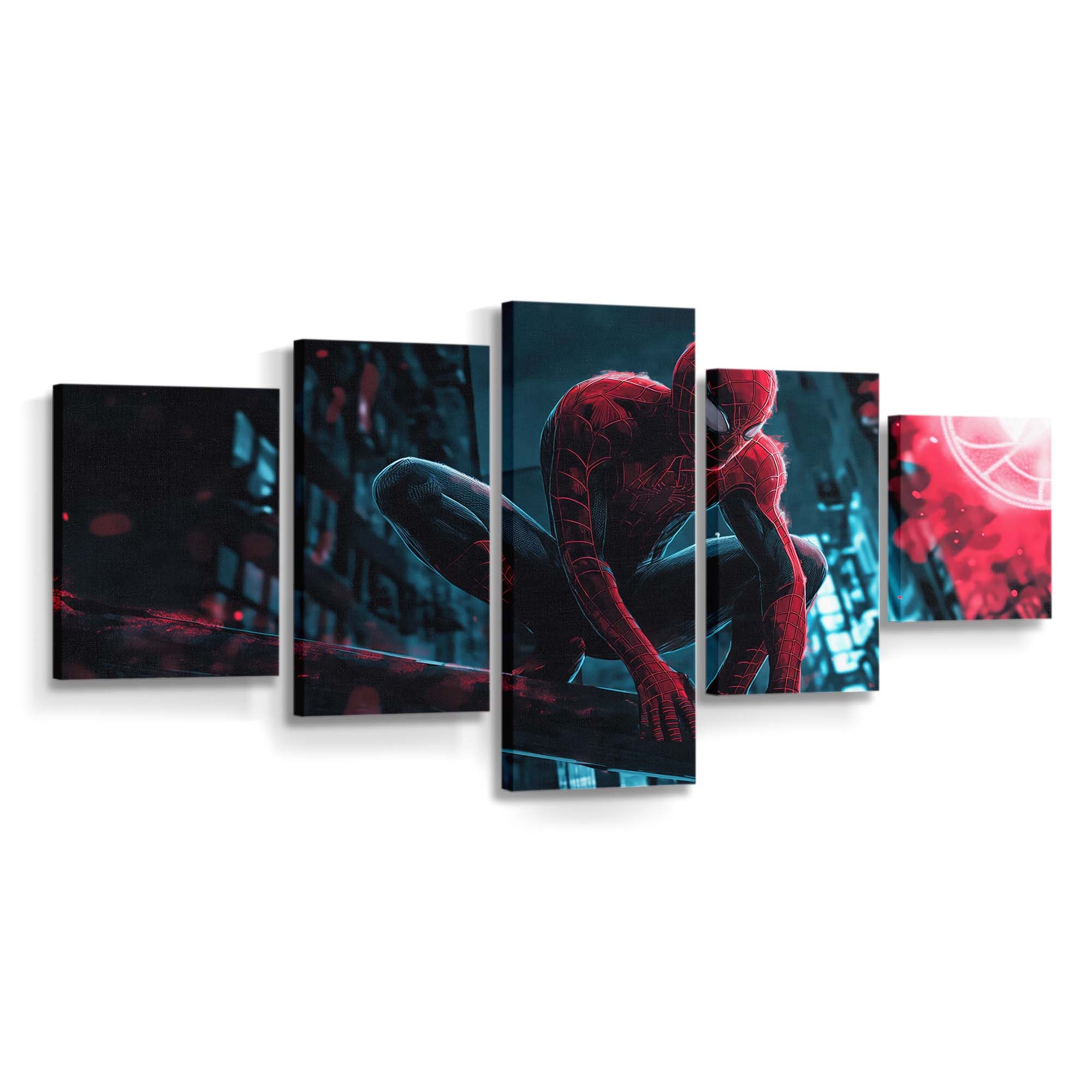 Spider Man Der Noir Leinwandbild - Wanddeko Spider-Man Leinwandbild