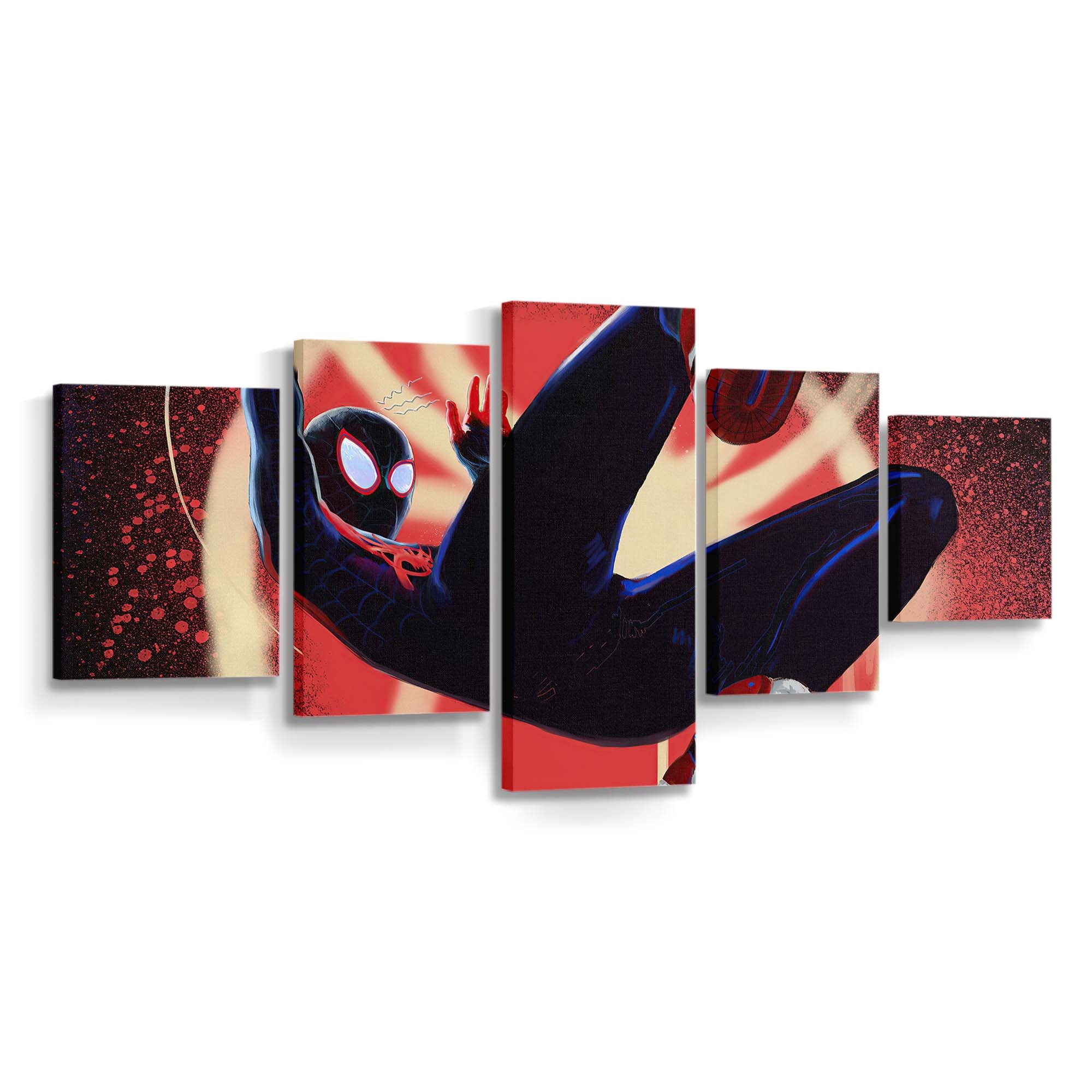 Spider Man Verse 2 Leinwandbild - Wanddeko Spider-Man Leinwandbild