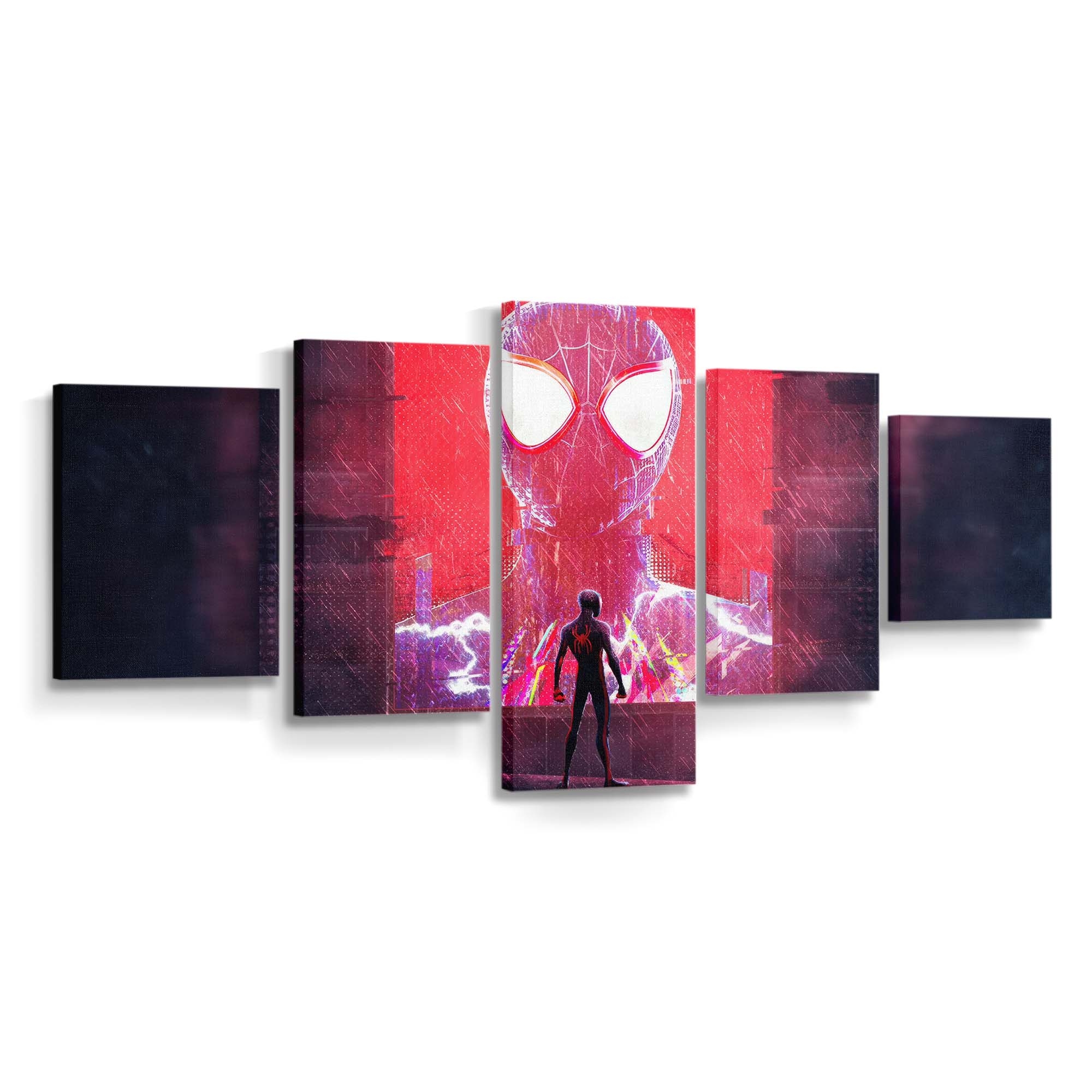 Spider Man gesucht Leinwandbild - Wanddeko Spider-Man Leinwandbild