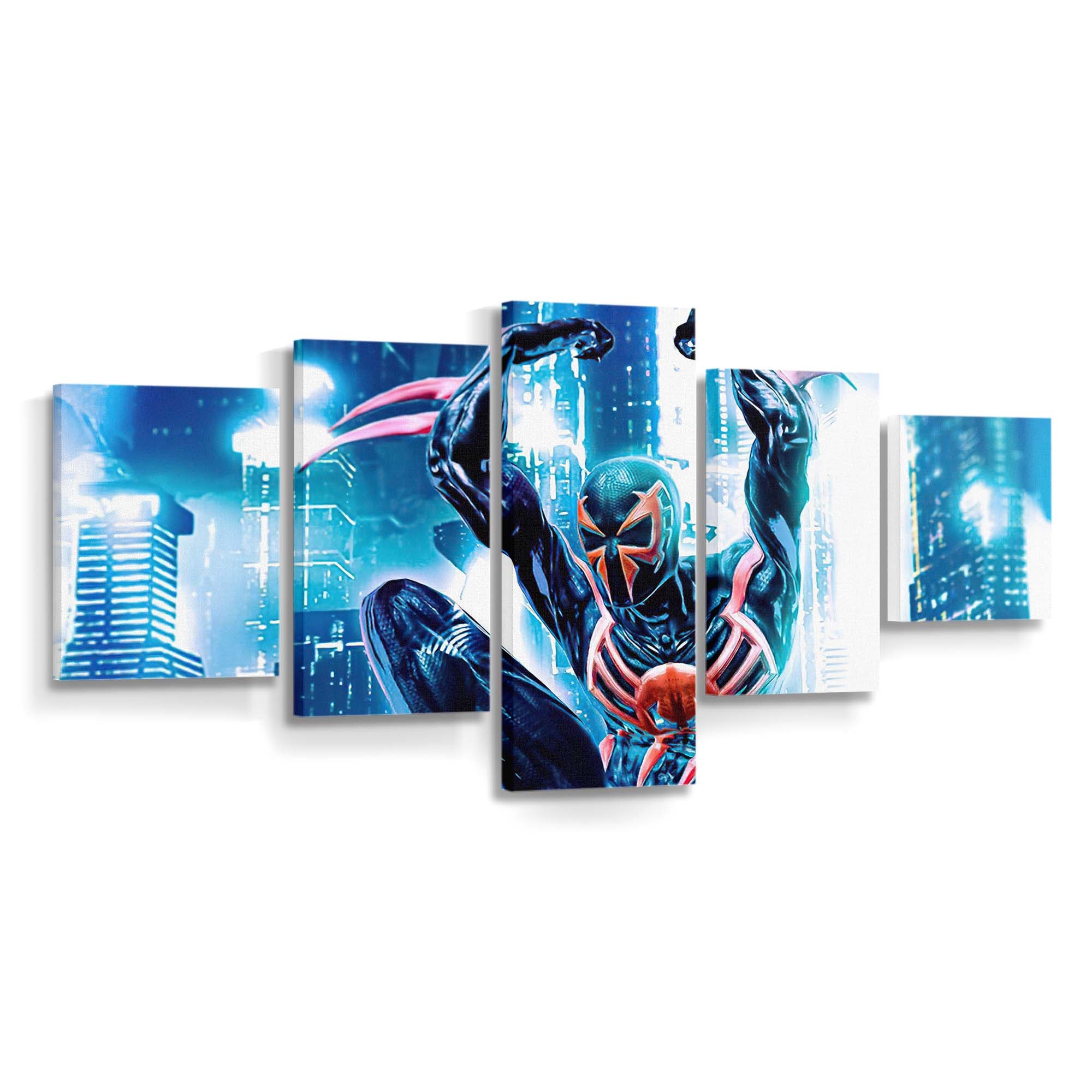 Spider Man 2099 4 Leinwandbild - Wanddeko Spider-Man Leinwandbild